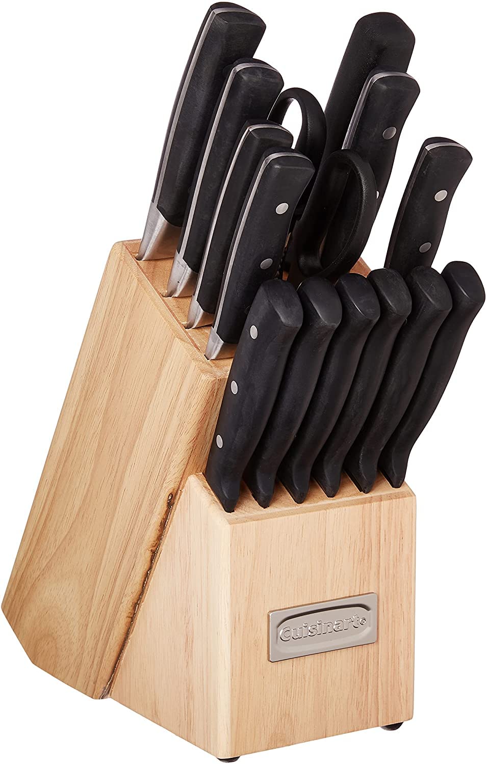 cuisinart-c77tr-15p-classic-forged-triple-rivet-15-piece-knife-block-set-stainle image 1