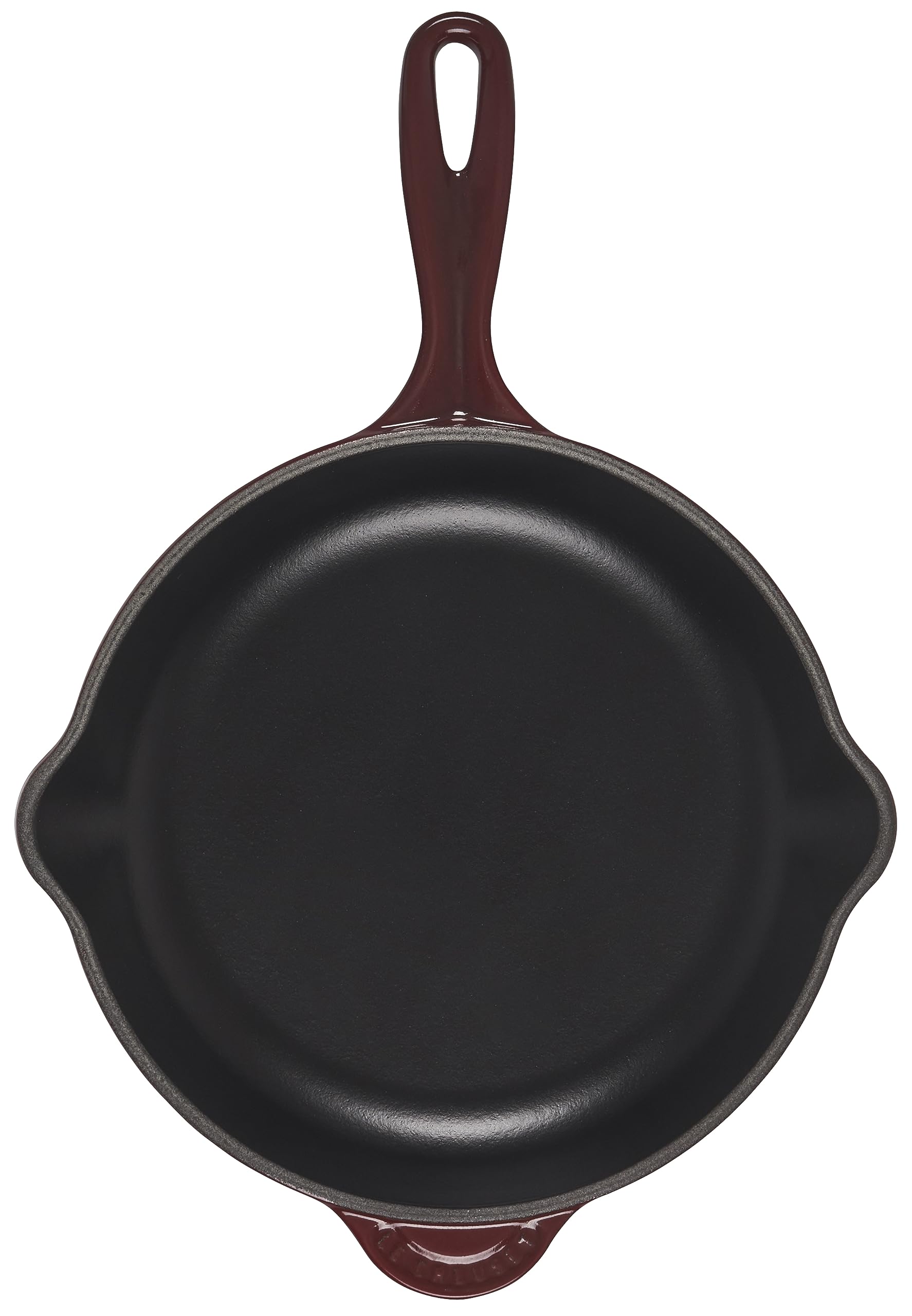 le-creuset-enameled-cast-iron-classic-skillet-9-garnet image 2
