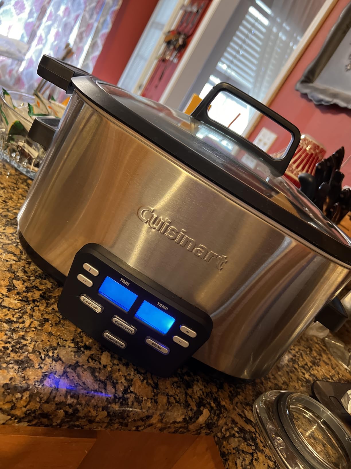 Great for browning then slow cooking