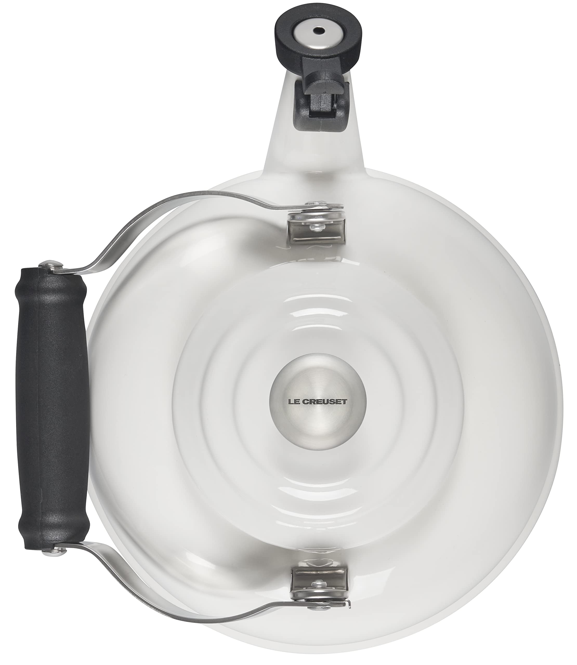 le-creuset-enamel-on-steel-classic-whistling-tea-kettle-1-7-qt-white-pack-of-6 image 3