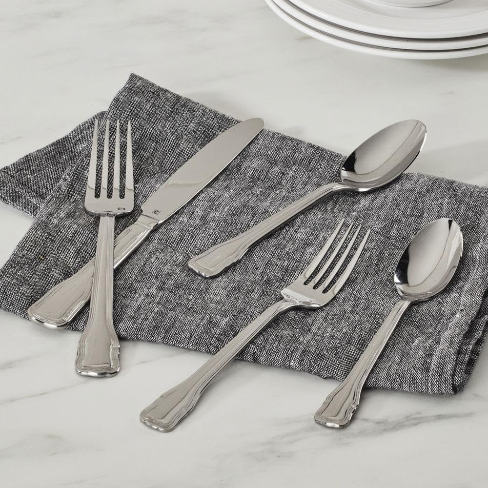 cuisinart-elite-valloire-20-piece-stainless-steel-flatware-set image 4