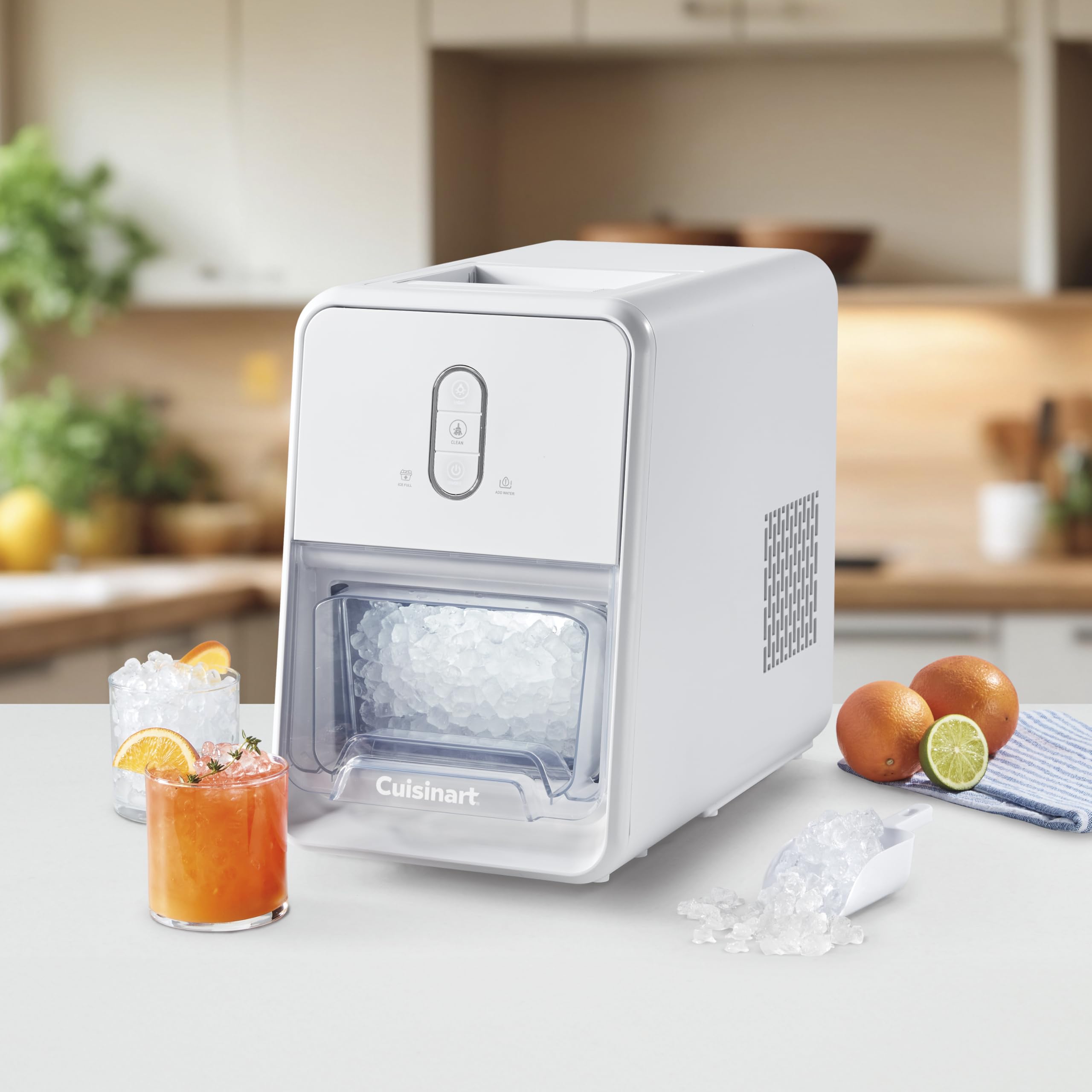 cuisinart-countertop-nugget-ice-maker-imc-12-white image 2