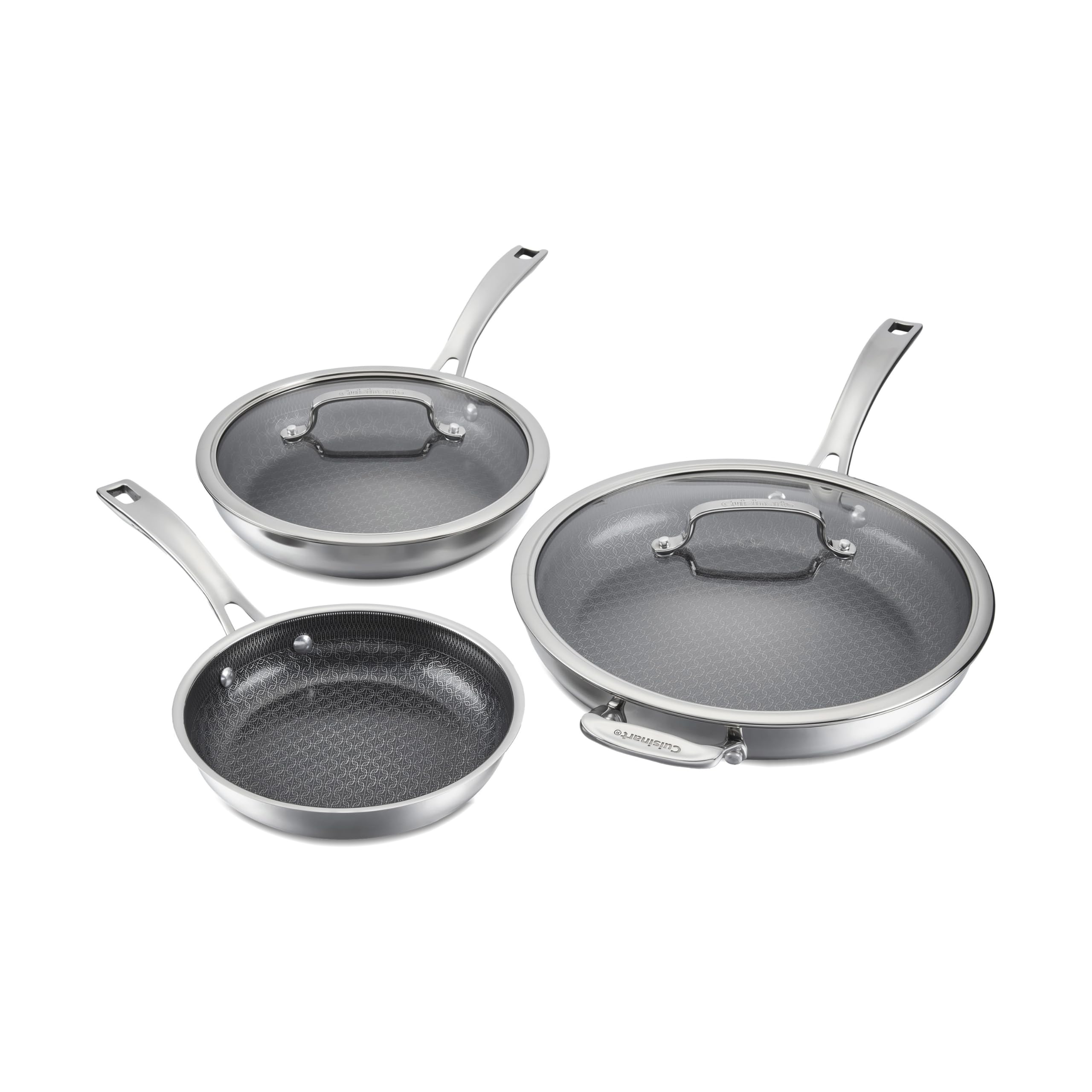 cuisinart-fusionplus-5-pc-hybrid-stainless-steel-skillet-set-8-10-12-inch image 1