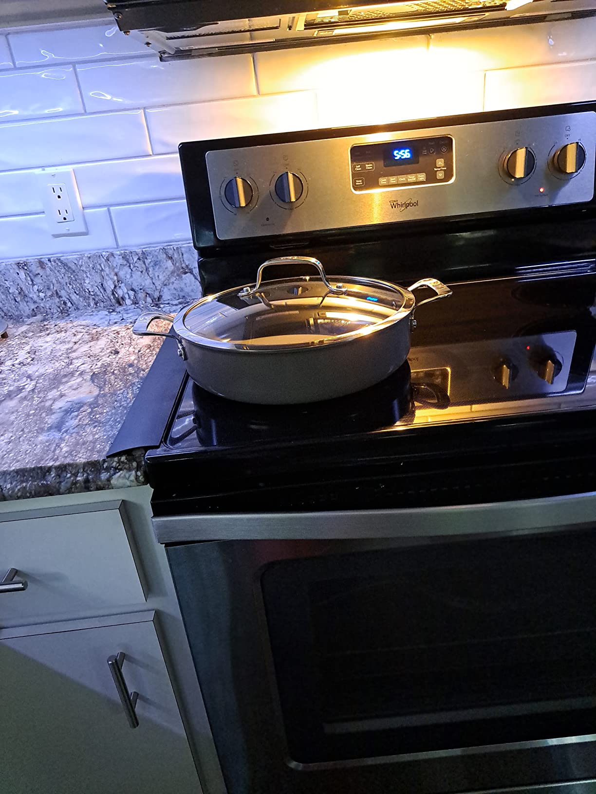 Handle gets hot