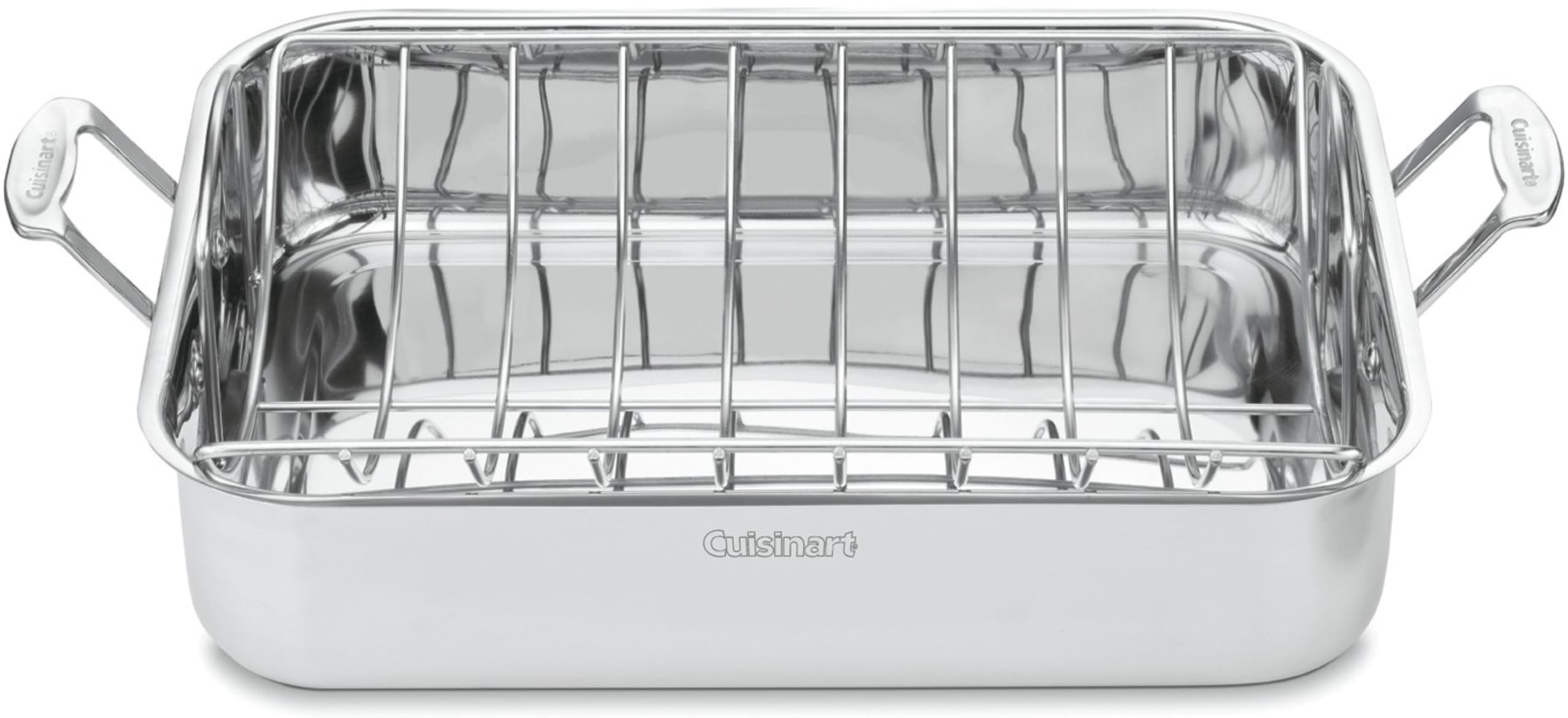 cuisinart-multiclad-pro-triple-ply-stainless-16-inch-roasting-pan-with-rack image 3