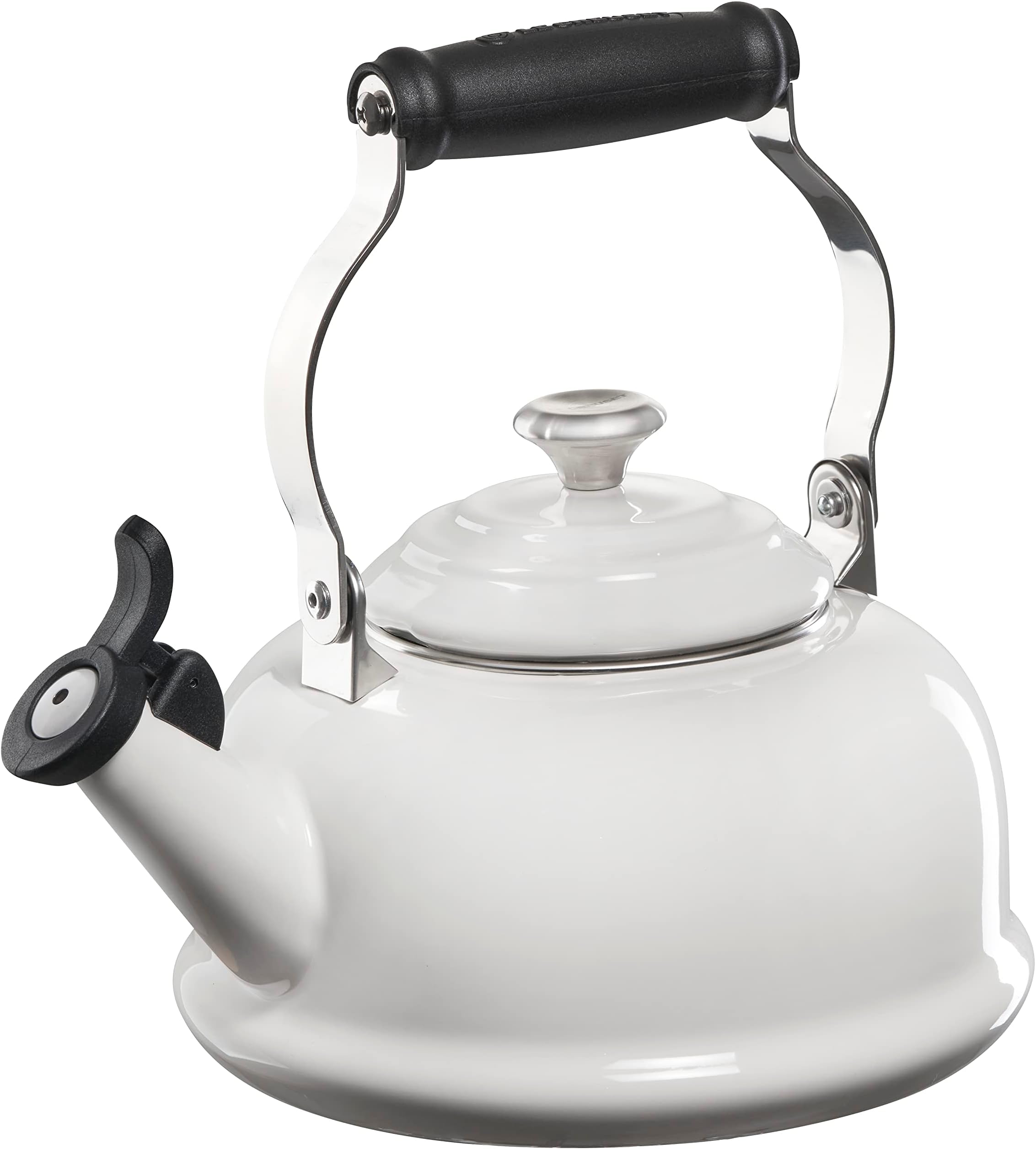 le-creuset-enamel-on-steel-classic-whistling-tea-kettle-1-7-qt-white-pack-of-6 image 1