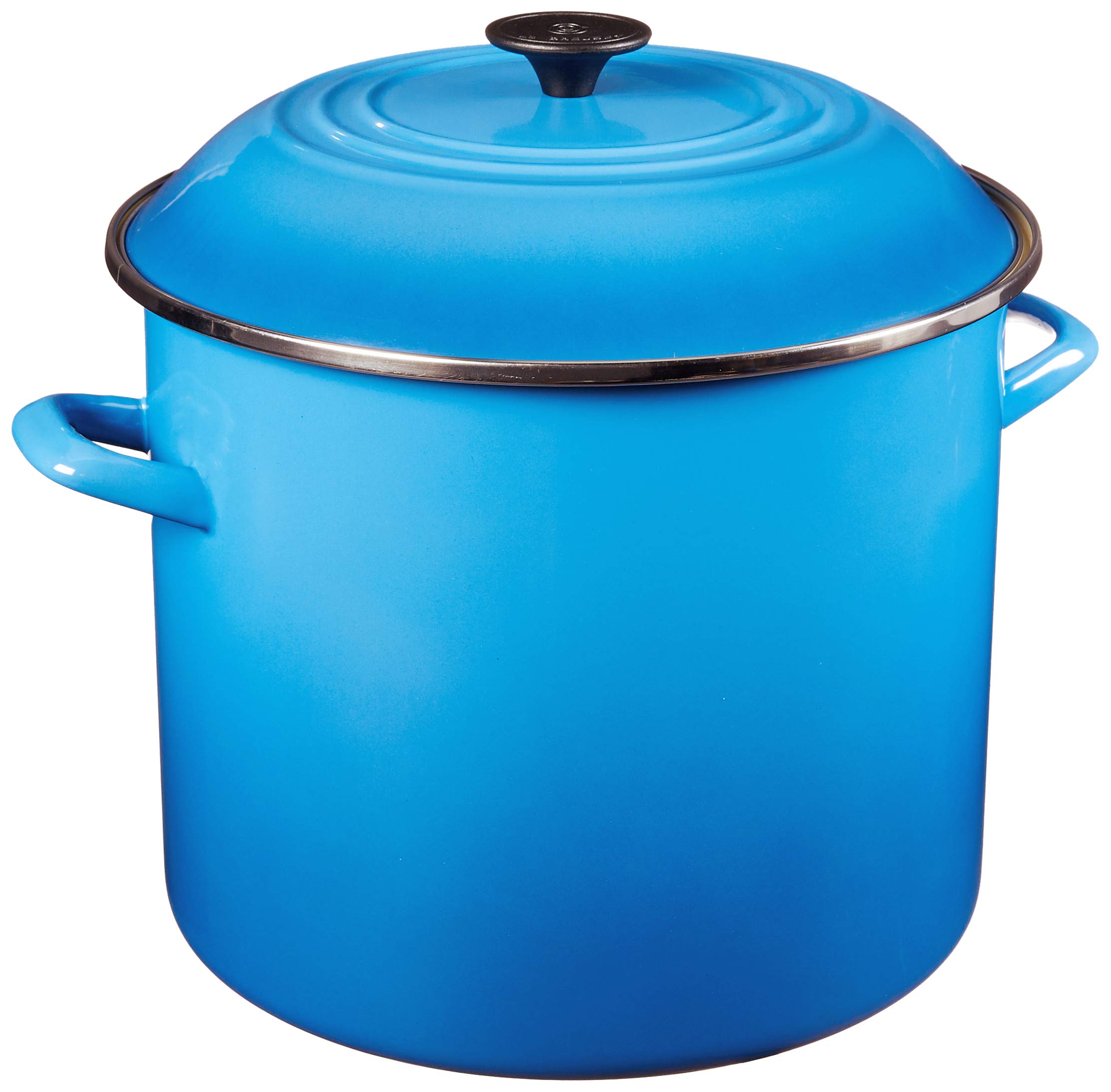 le-creuset-enamel-on-steel-stockpot-16-qt-marseille image 1
