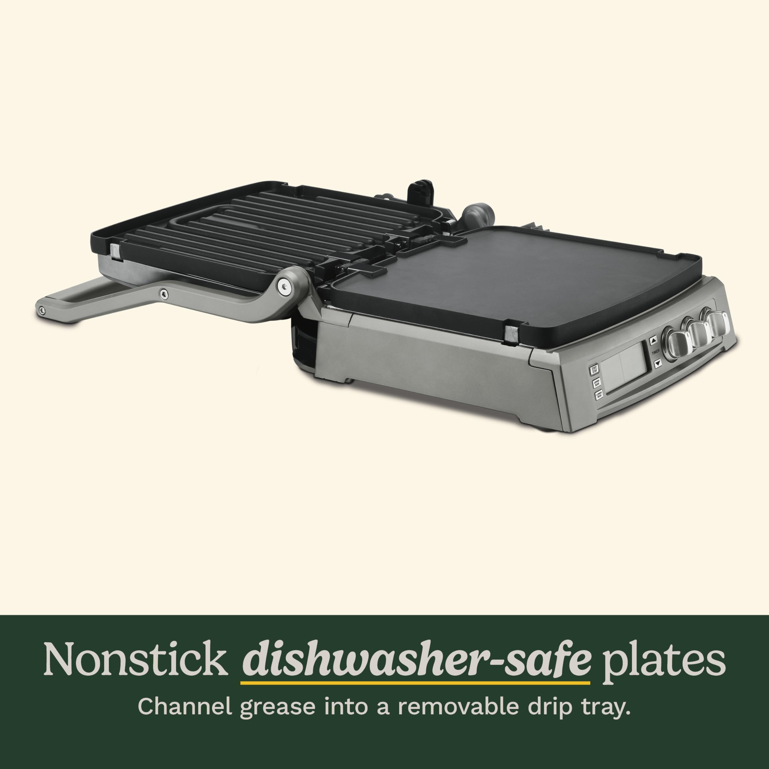 cuisinart-6-in-1-elite-griddler-electric-indoor-grill-griddle-gr-300wsp1-stainle image 3