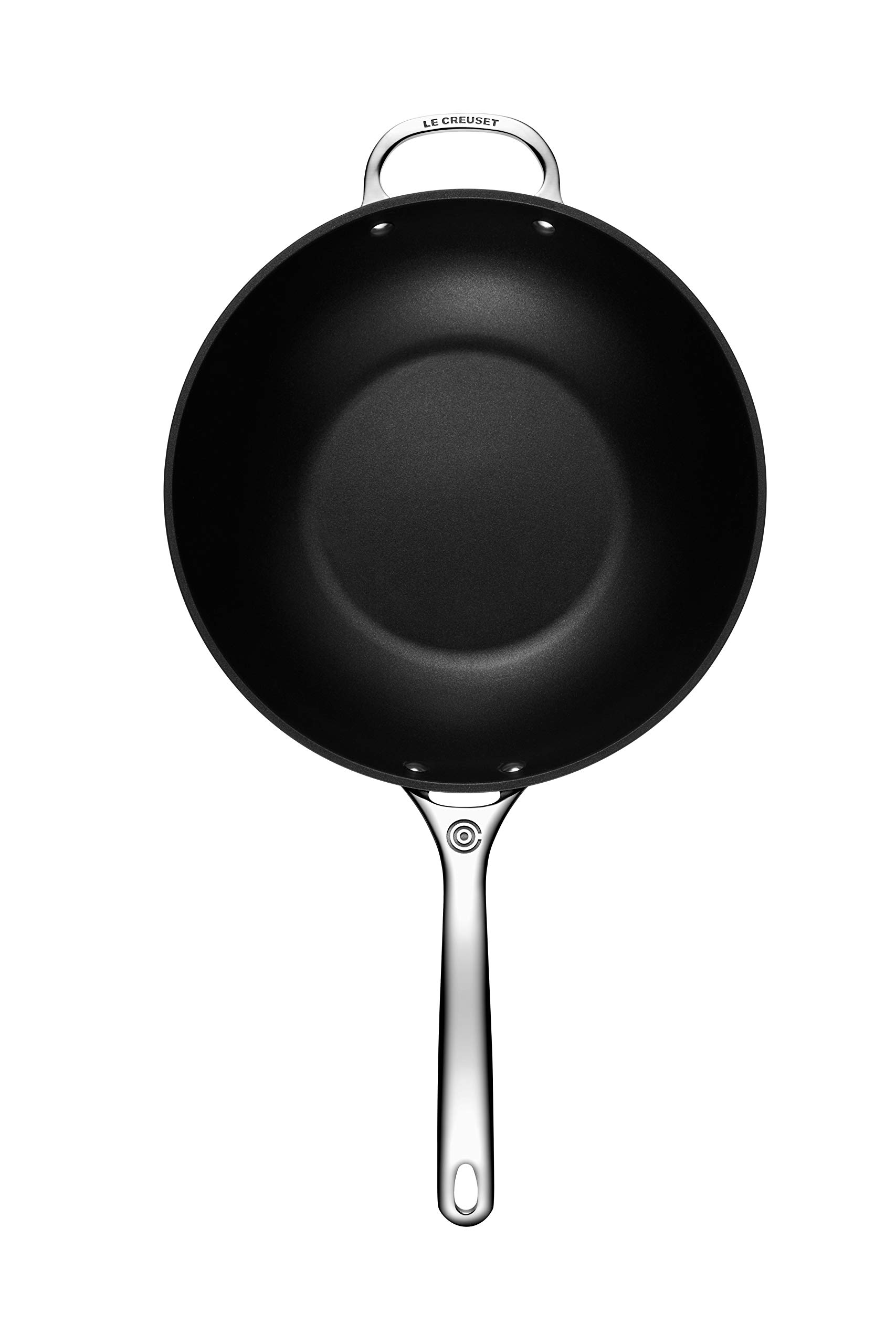 le-creuset-toughened-nonstick-pro-stir-fry-pan-12-inch image 2