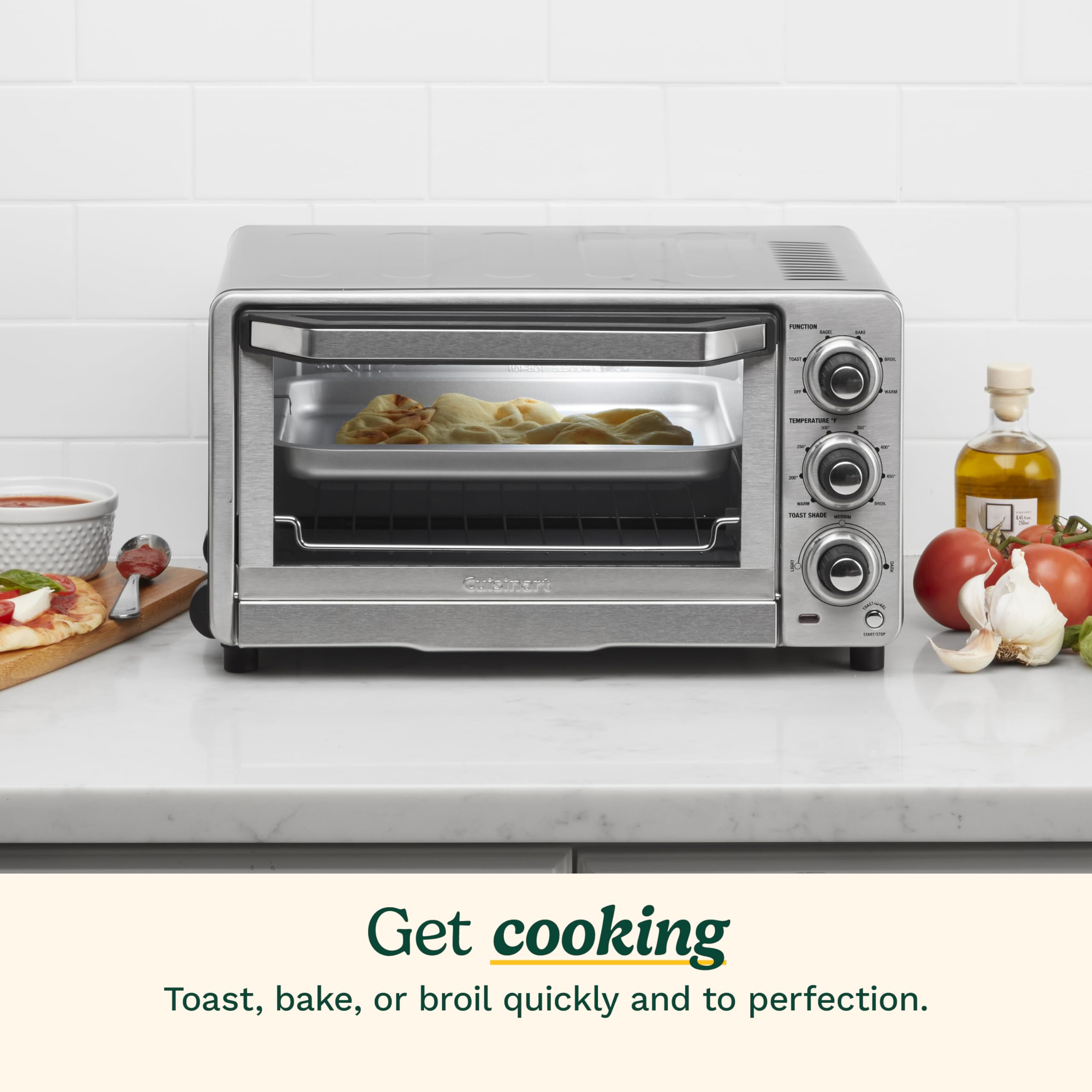 cuisinart-custom-classic-toaster-oven-broiler-tob-40n-1800w-6-slice-countertop-o image 2