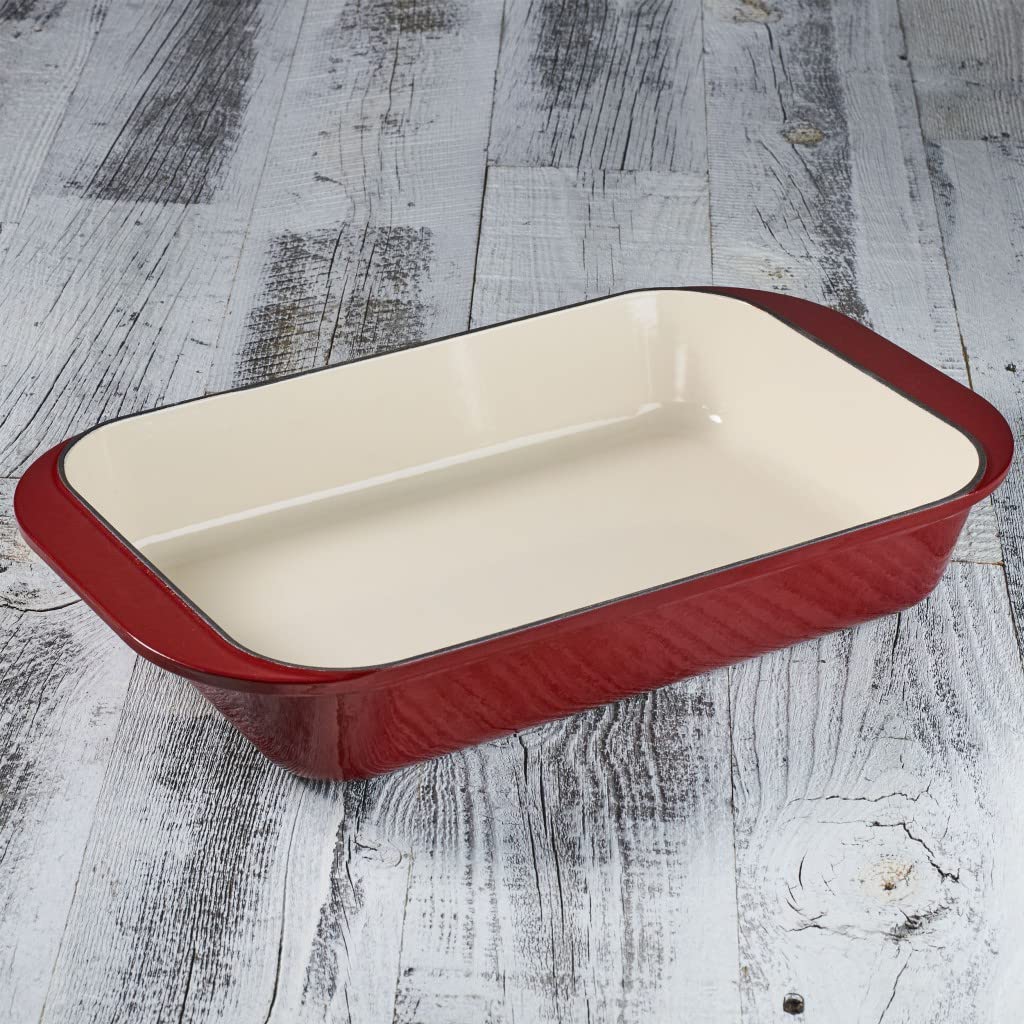 cuisinart-ci1136-24cr-chef-s-classic-enameled-cast-iron-14-inch-roasting-lasagna image 6