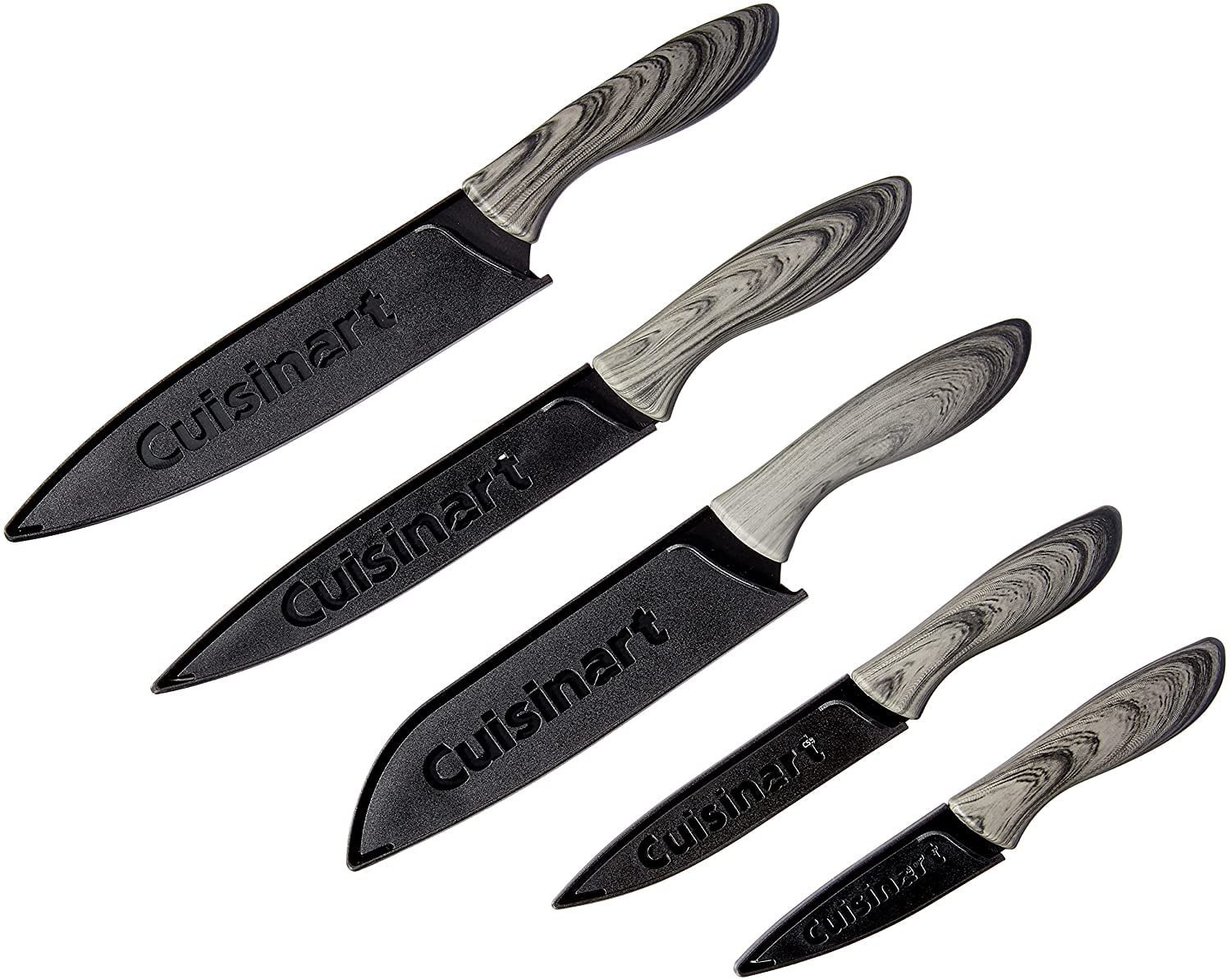 cuisinart-advantage-10-piece-nonstick-cutlery-set-black image 2