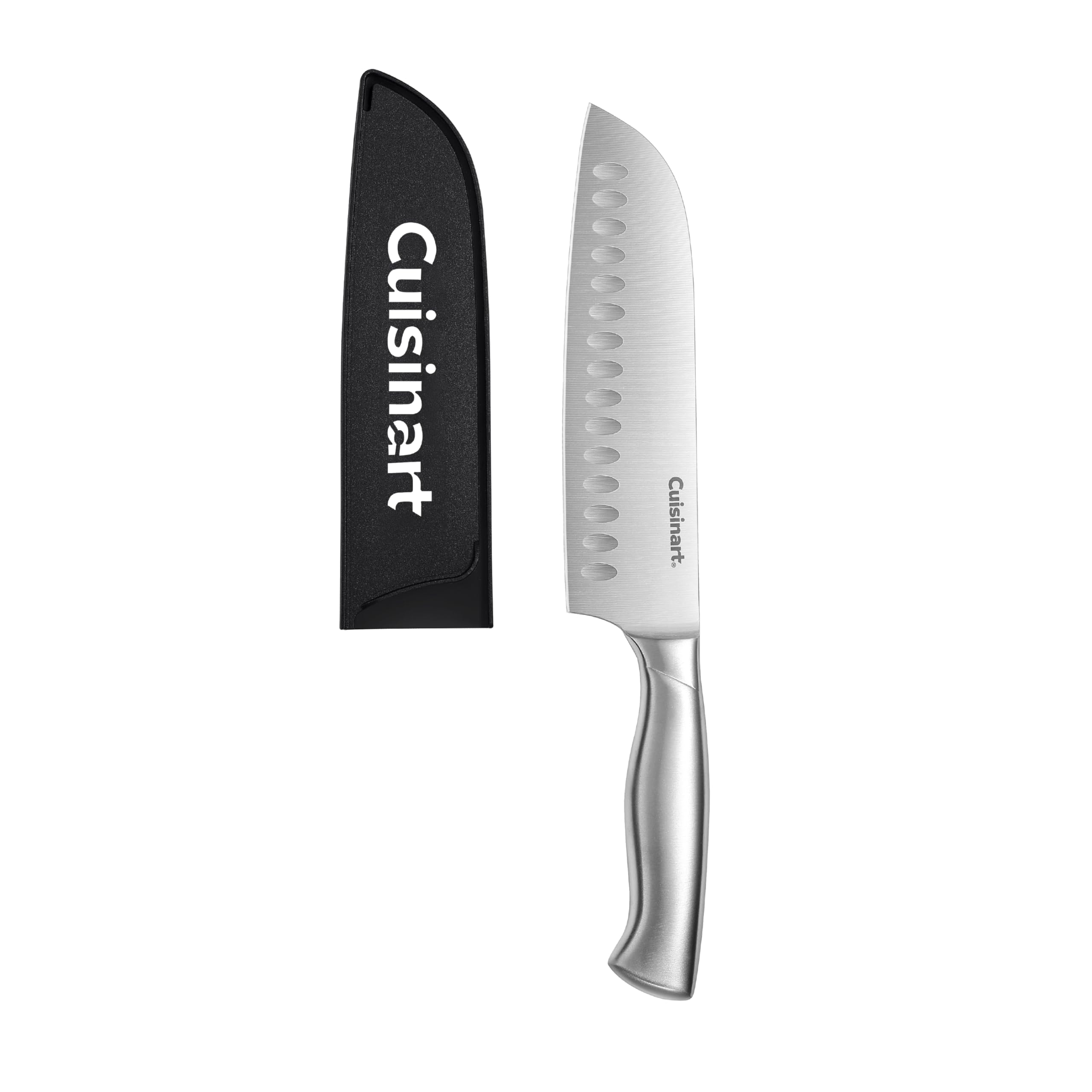 cuisinart-7-stainless-steel-santoku-knife-with-blade-guard image 1