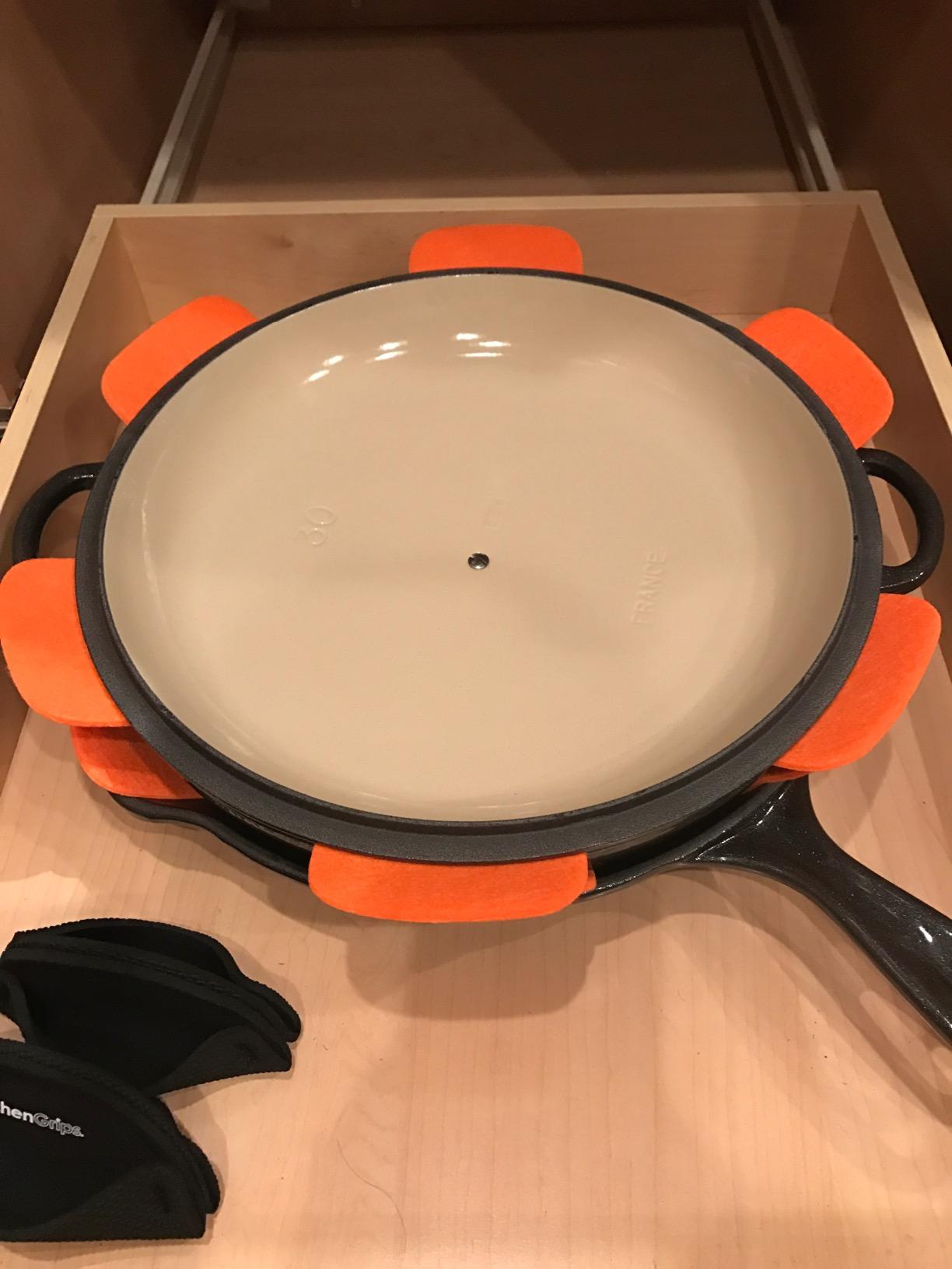 Perfect for stacked pots