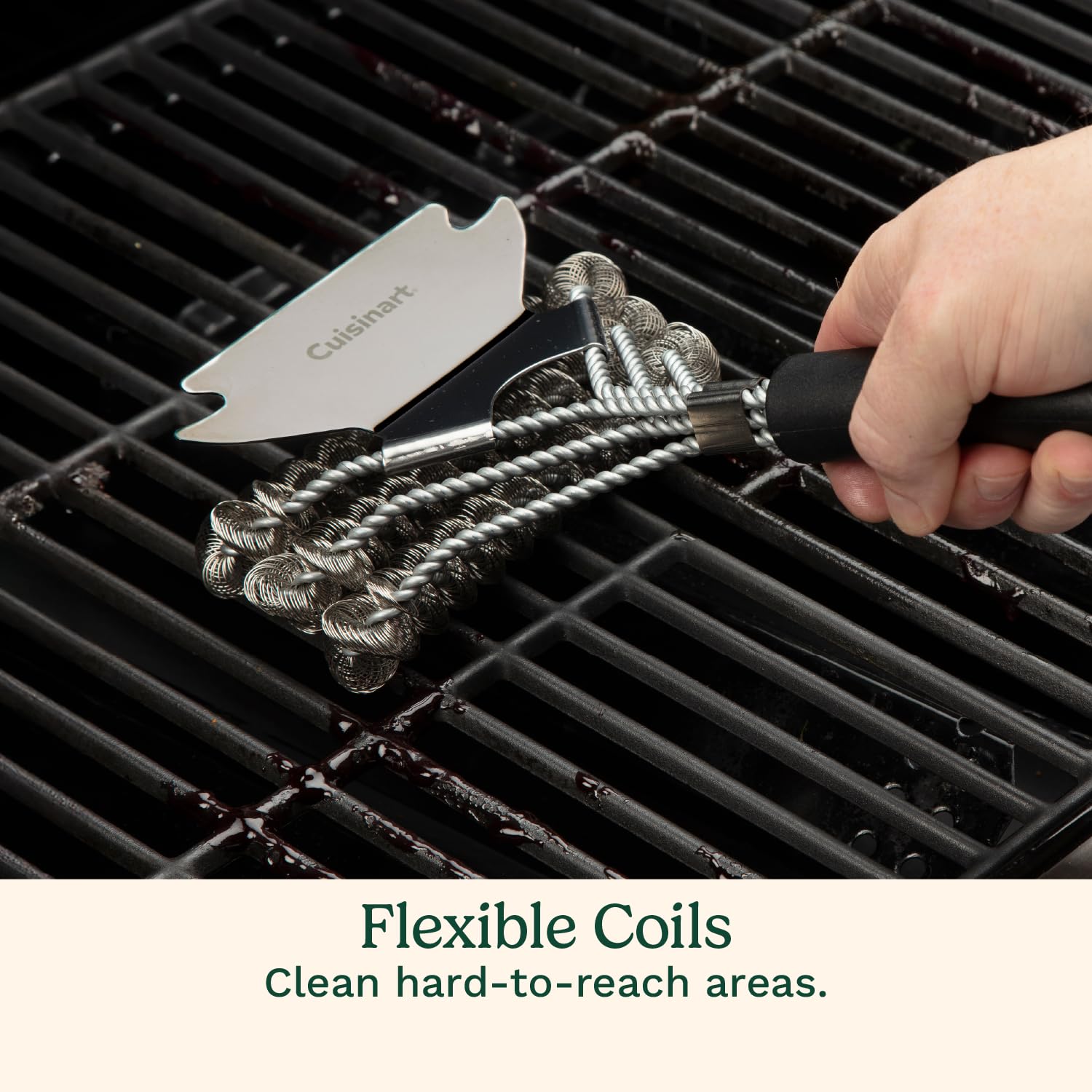 cuisinart-triple-coil-bristle-free-grill-brush-17-inch-stainless-steel-with-wide image 5