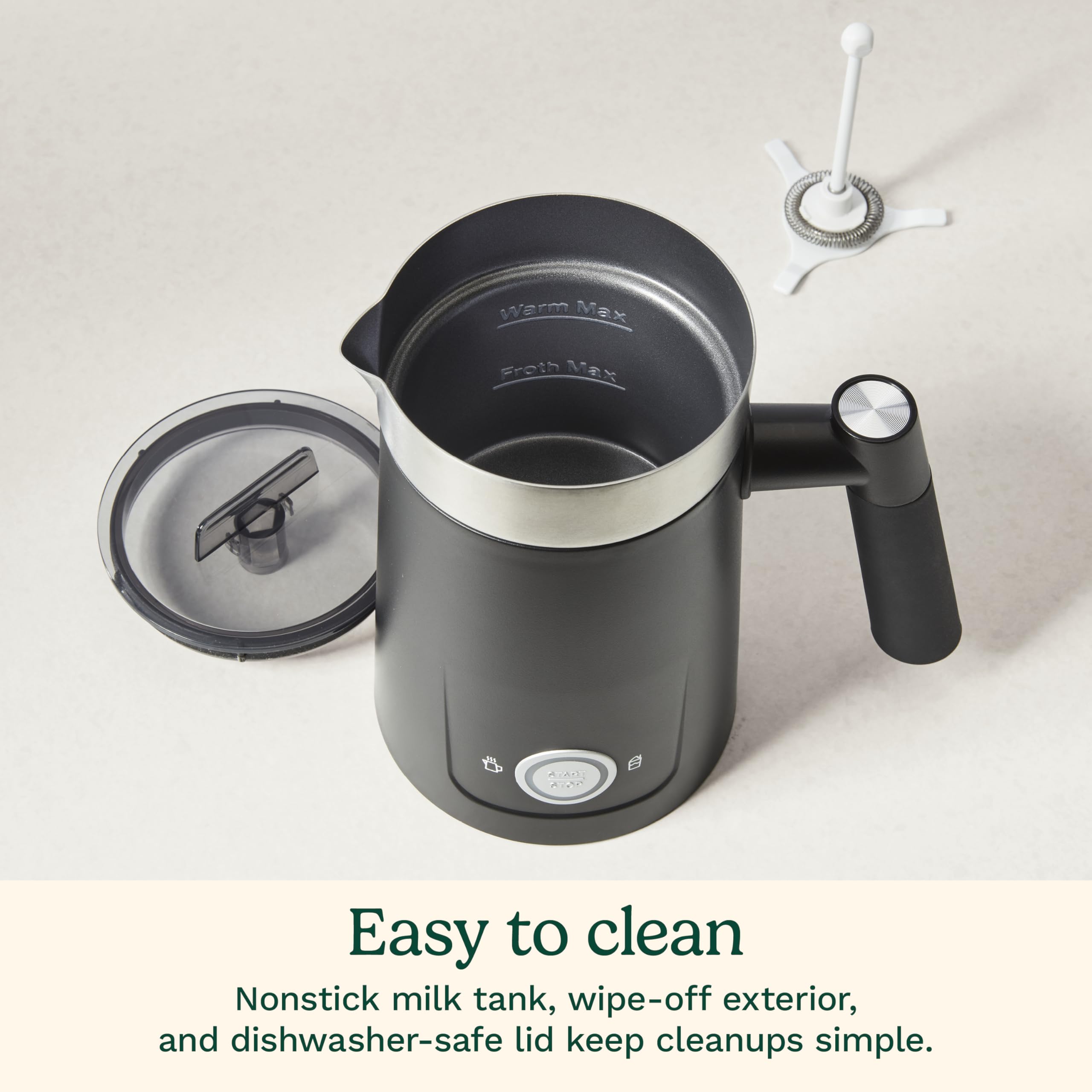 cuisinart-hot-and-cold-foam-milk-frother-fr-16-electric-coffee-frother-black image 6