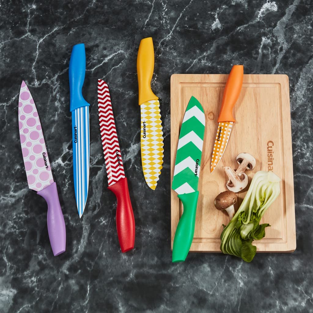 cuisinart-12-piece-printed-color-knife-set-with-blade-guards-multicolored image 6