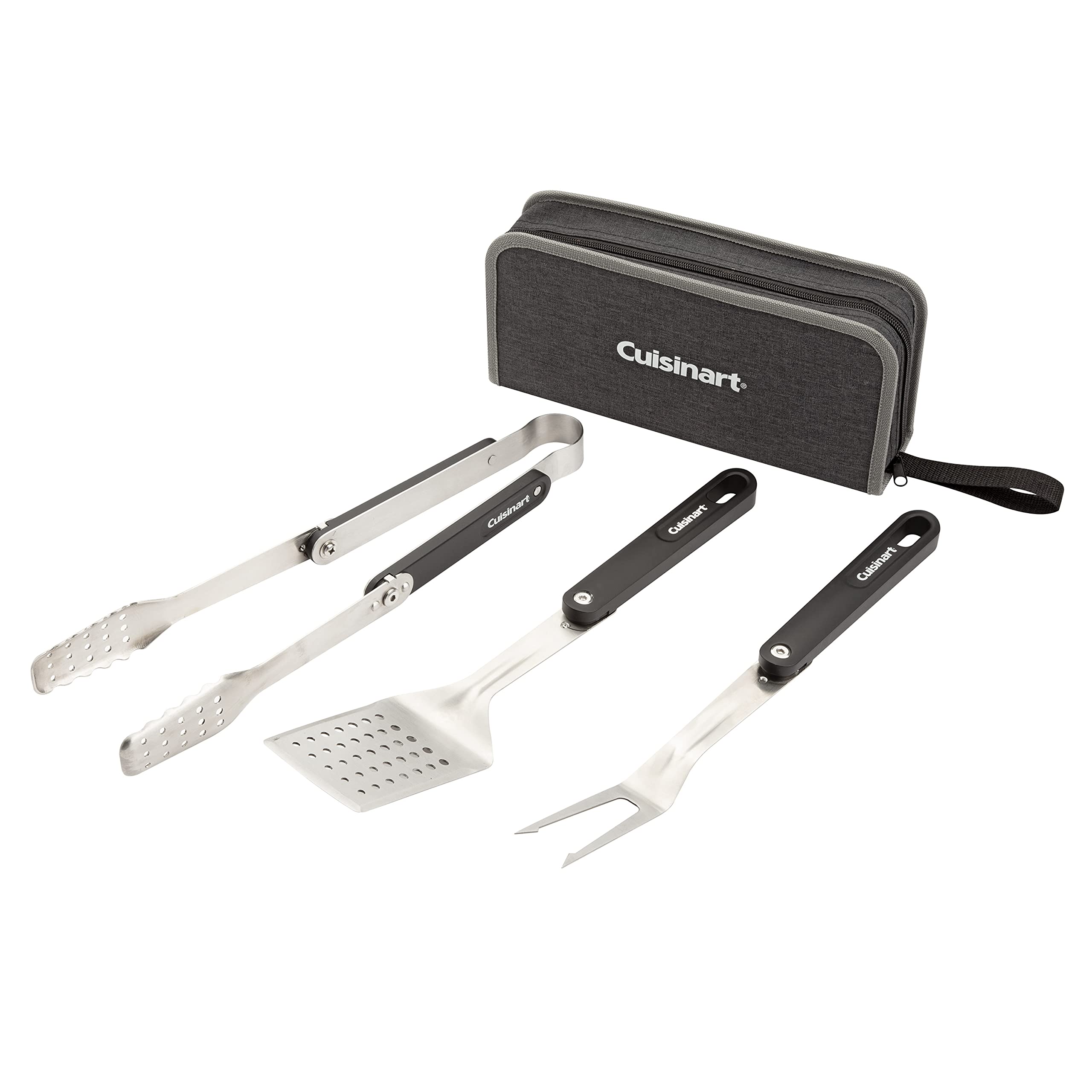 cuisinart-cgs-1000-4-piece-folding-grill-tool-set-with-carrying-case image 1