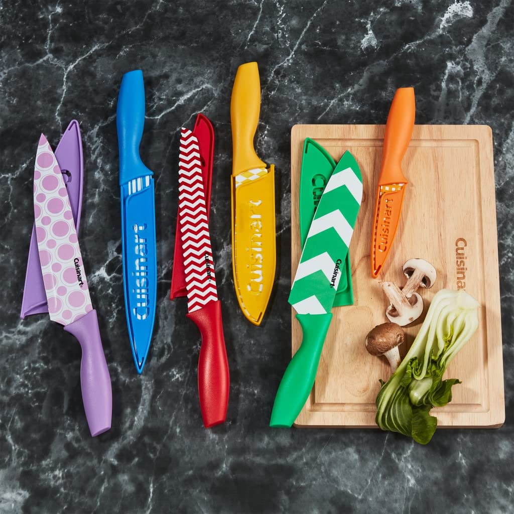 cuisinart-12-piece-printed-color-knife-set-with-blade-guards-multicolored image 5