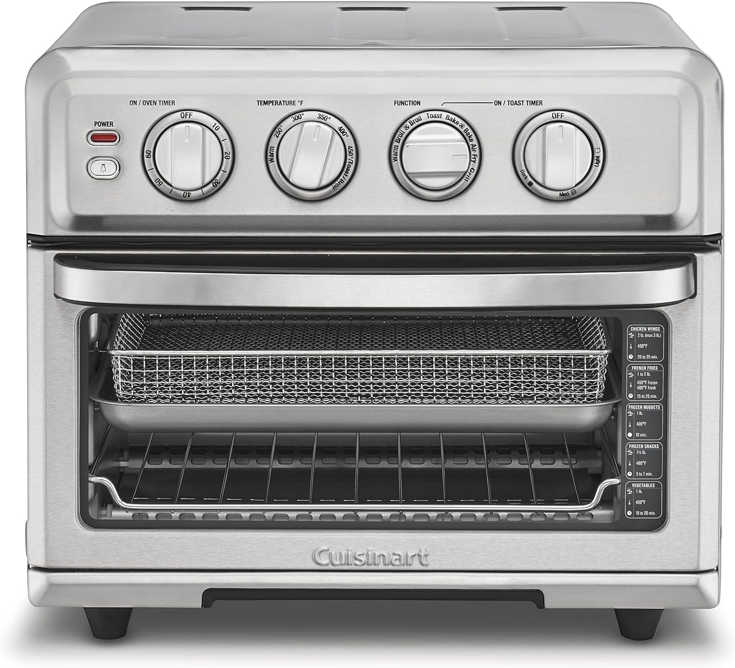 cuisinart-8-in-1-air-fryer-toaster-oven-with-grill-stainless-steel-toa-70nas image 1