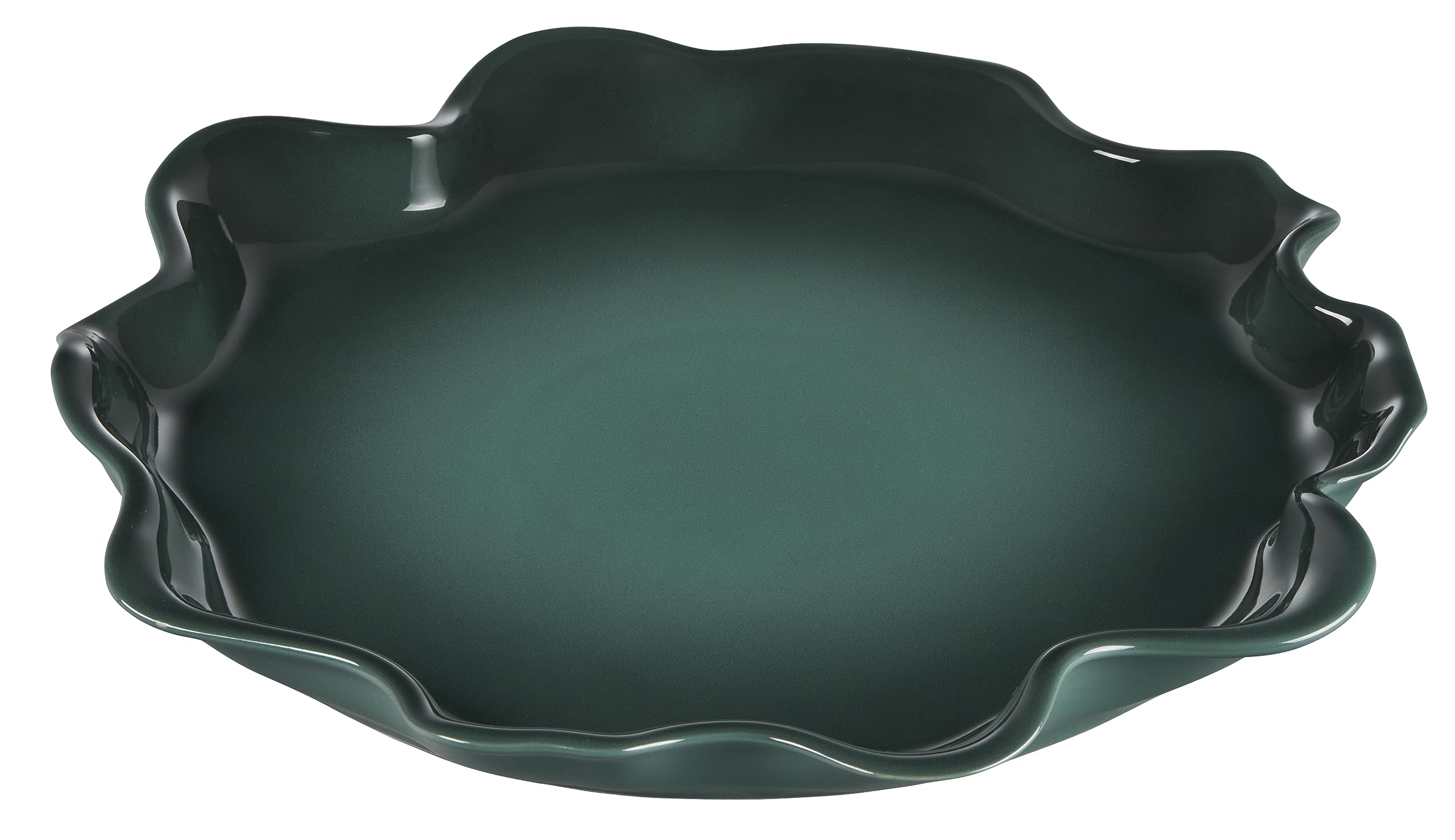 le-creuset-stoneware-iris-collection-serving-platter-14-inch-artichaut image 1