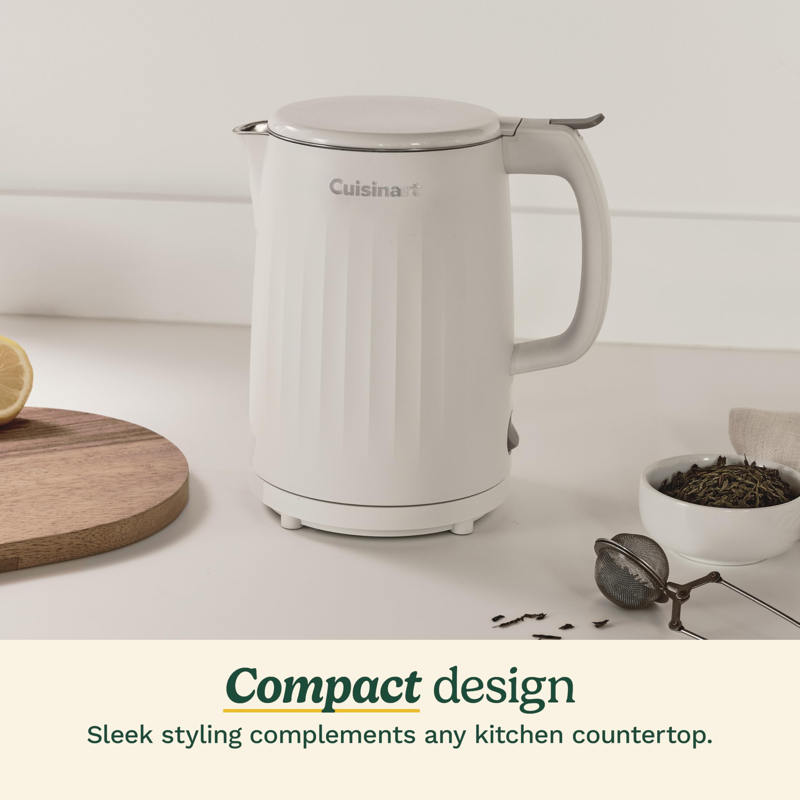 cuisinart-soho-ck-10tr-1-liter-double-wall-electric-water-kettle-truffle image 5