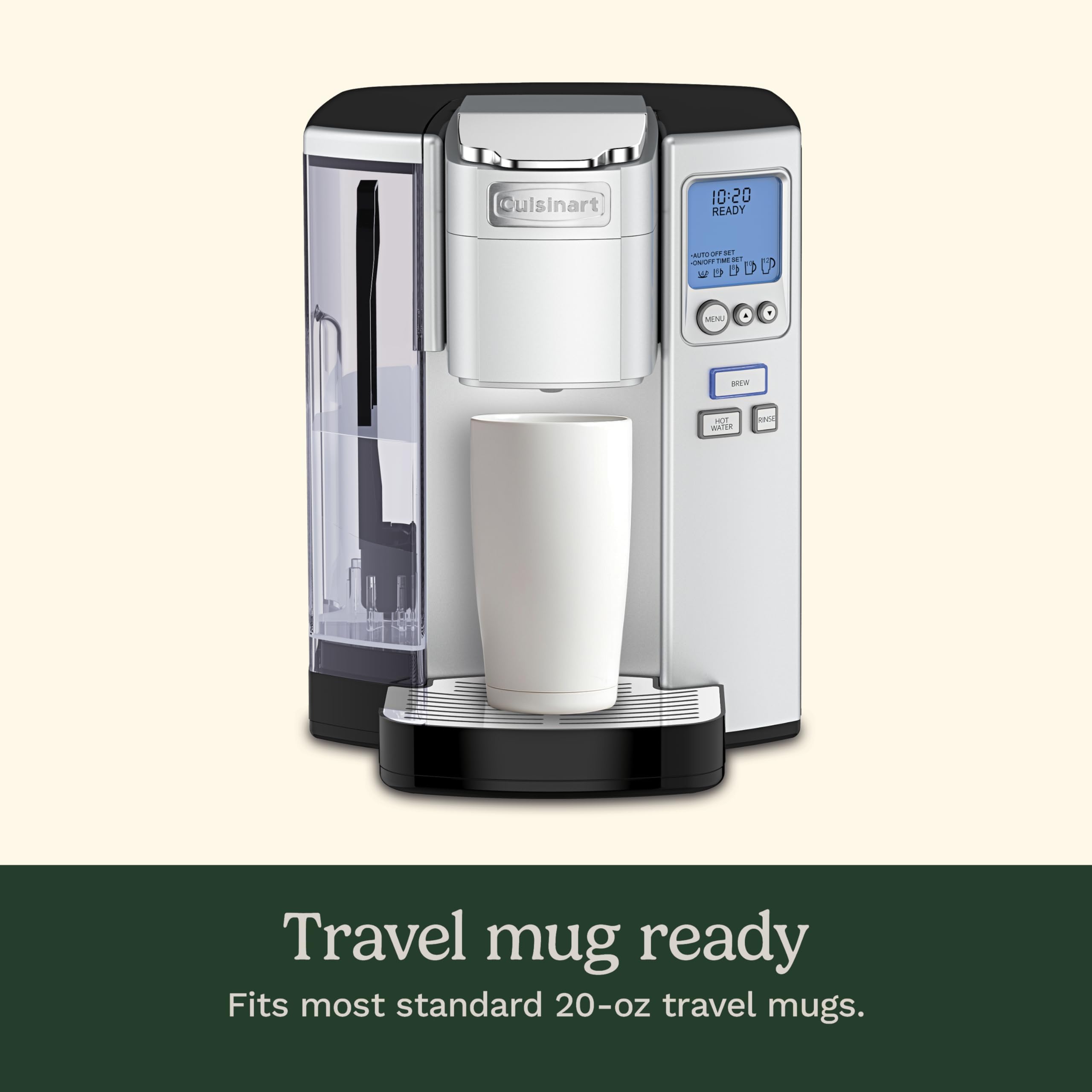 cuisinart-ss-10p1-single-serve-coffee-maker-with-72oz-reservoir-stainless-steel image 4