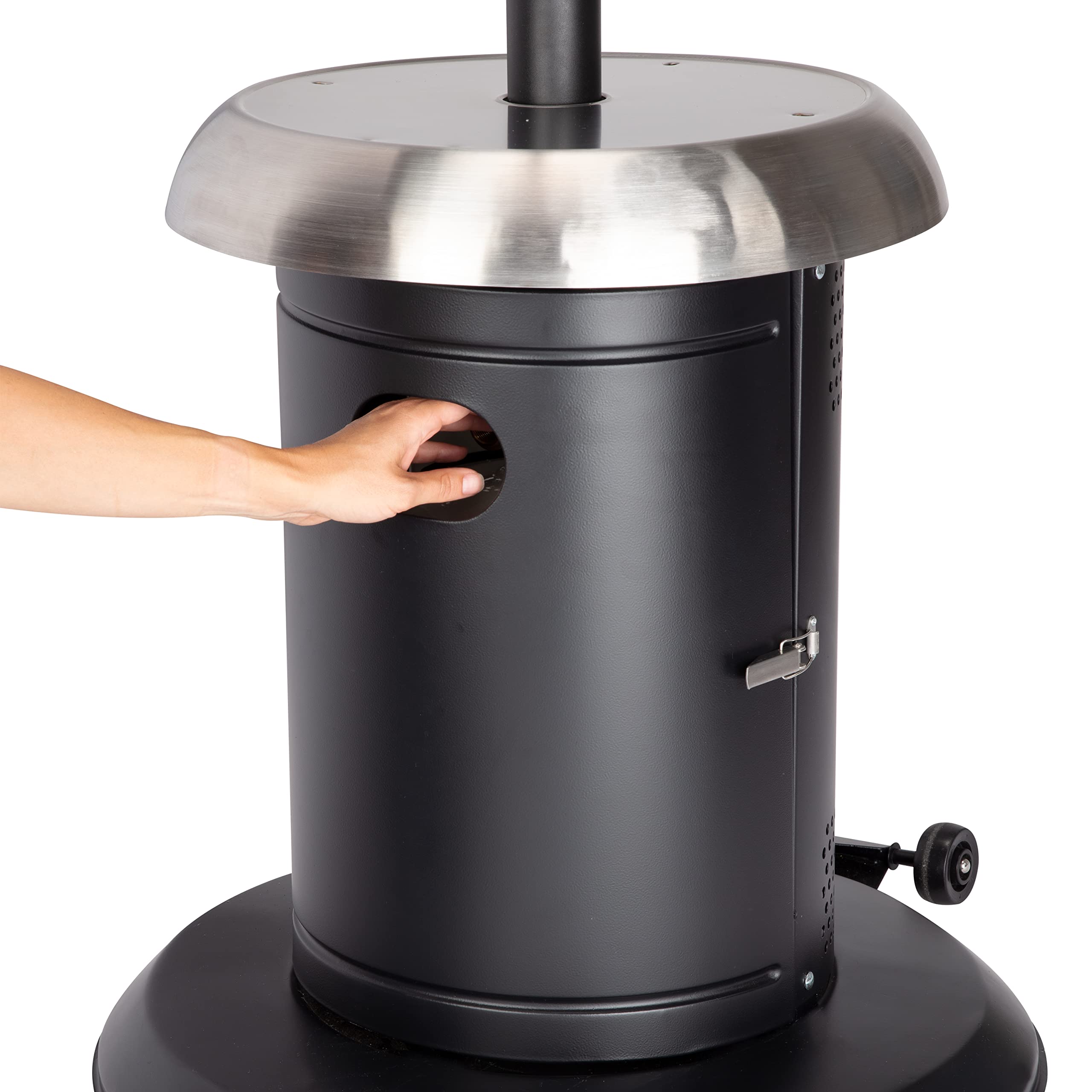 cuisinart-perfect-position-38-200-btu-propane-patio-heater-with-drink-table image 8