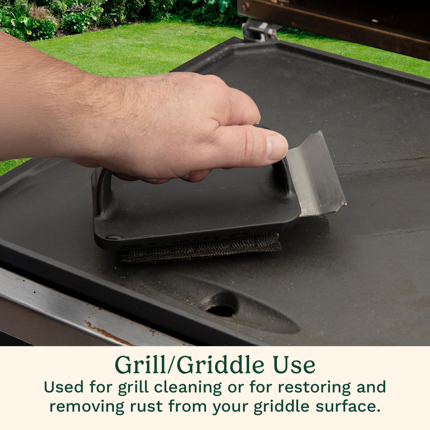 cuisinart-5-piece-grill-griddle-scrubber-set-bristle-free-stainless-steel image 4