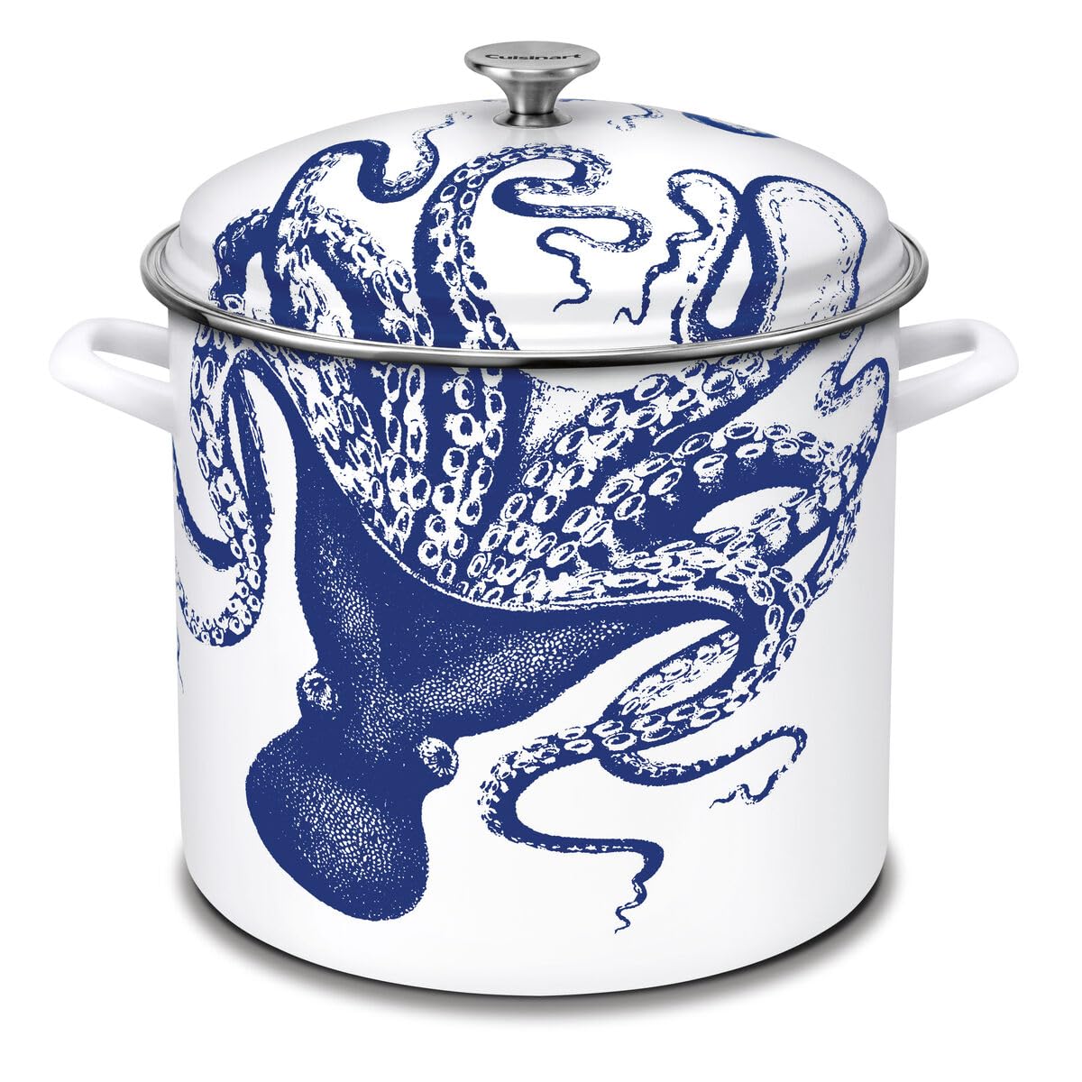 cuisinart-caskata-lucy-16-qt-enamel-on-steel-stockpot-with-cover image 1