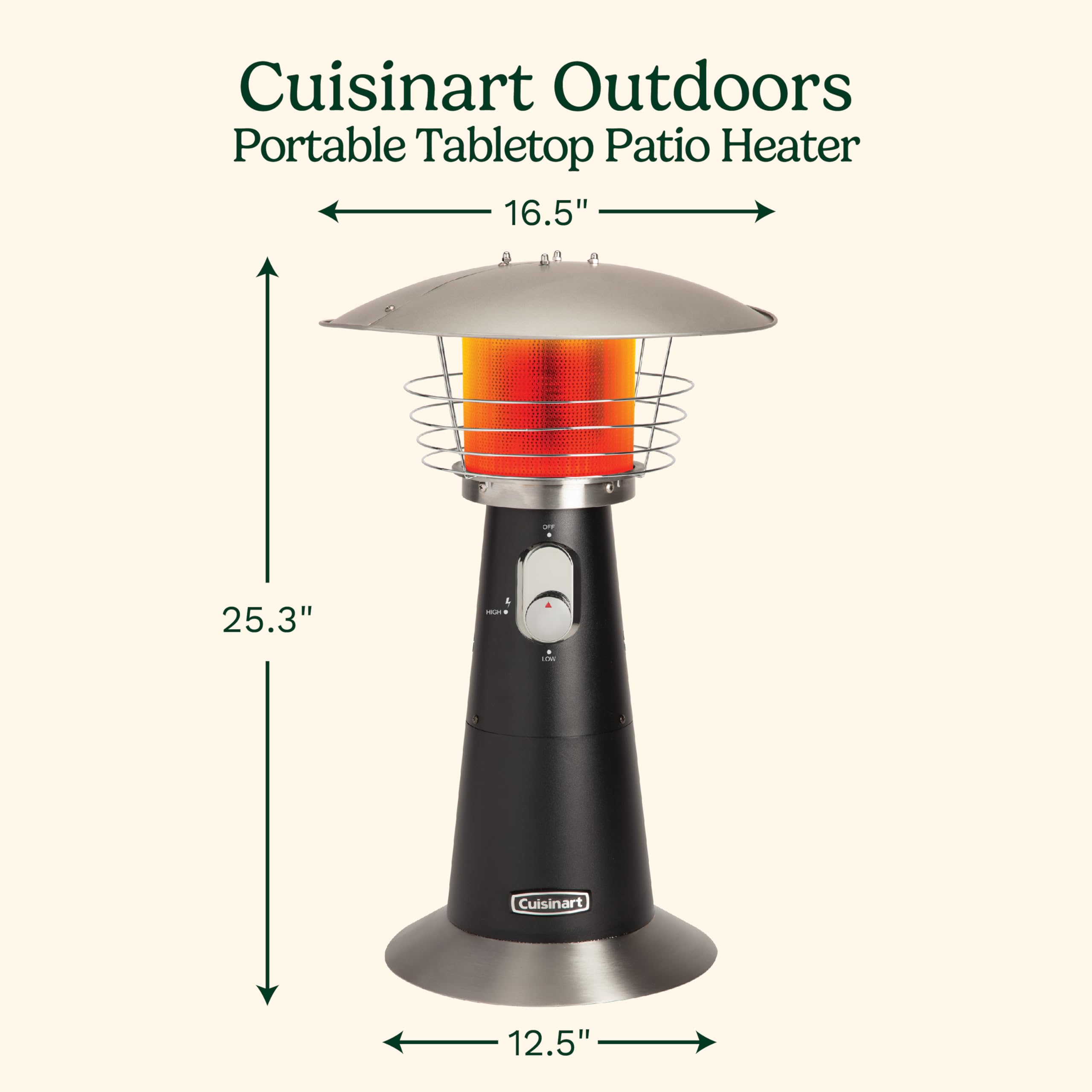 cuisinart-coh-500-portable-tabletop-patio-heater-11-000-btu-black image 2