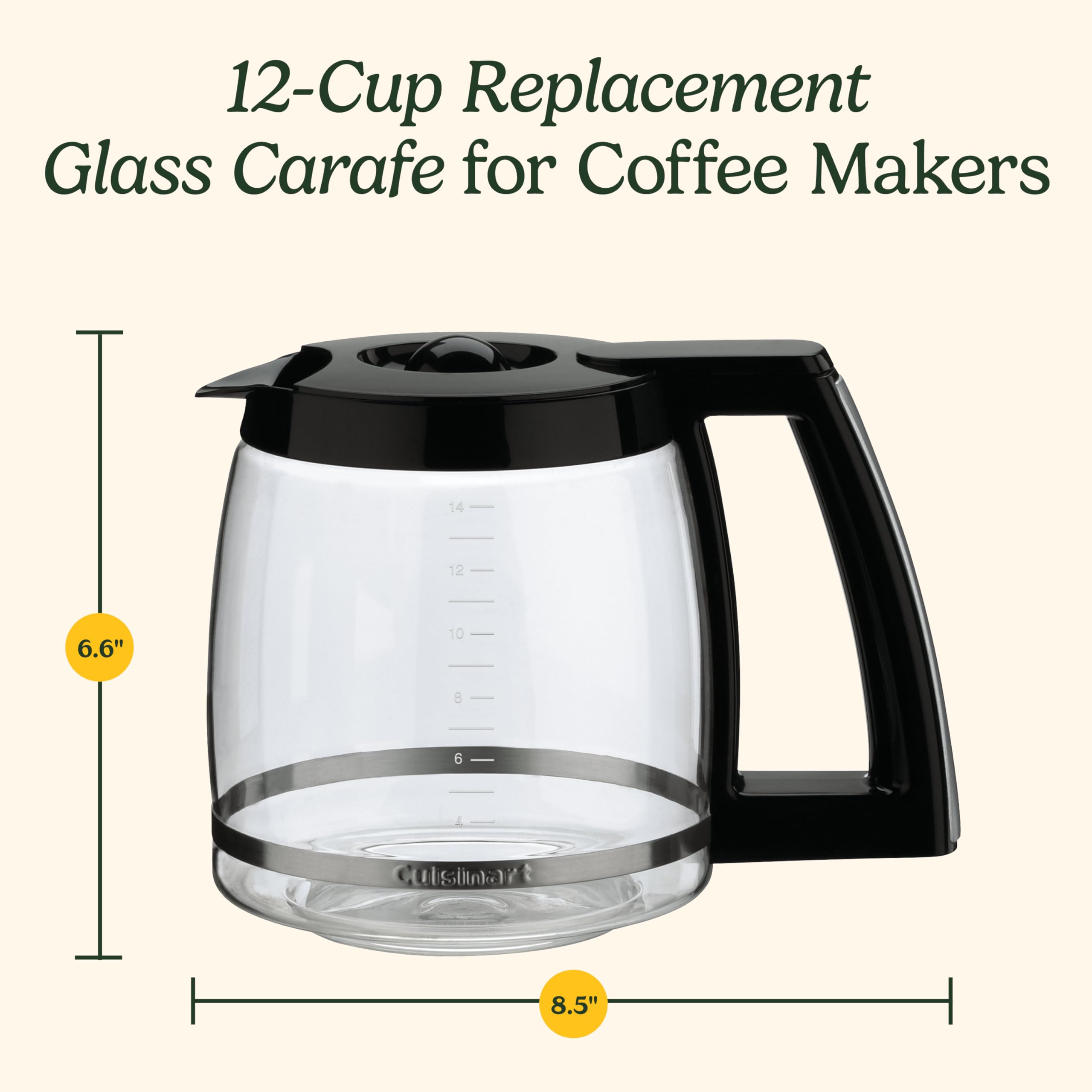 cuisinart-dcc-2200rc-14-cup-replacement-glass-carafe image 6