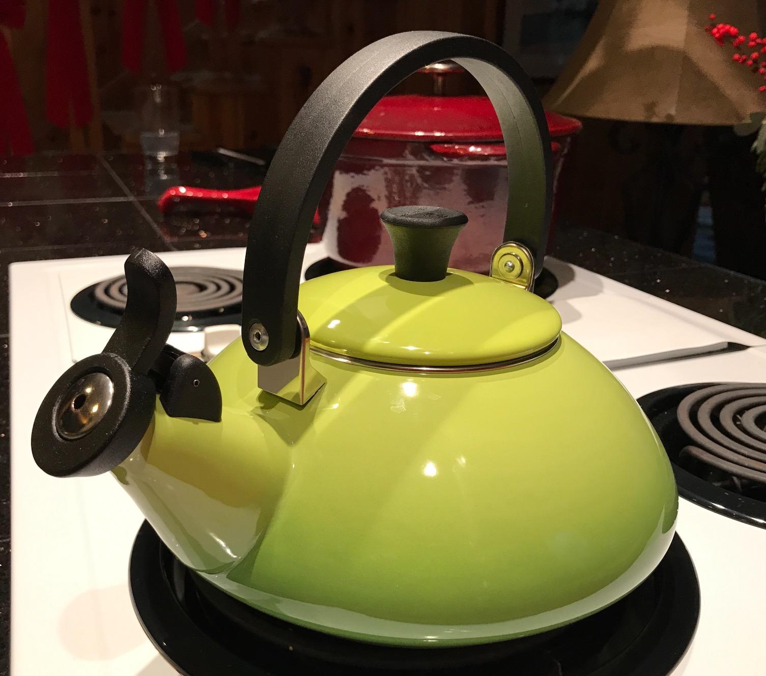 A pretty kettle