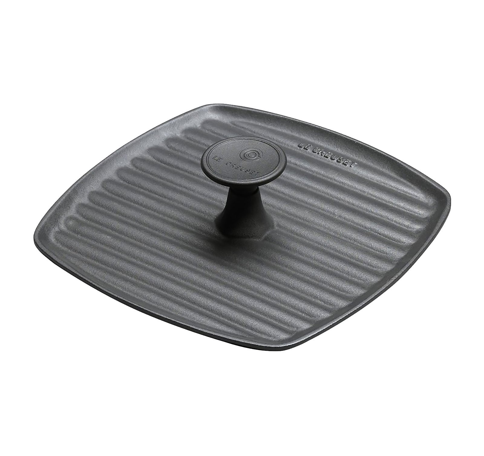 le-creuset-cast-iron-panini-press-square-skillet-grill-set-10-25-marseille image 3