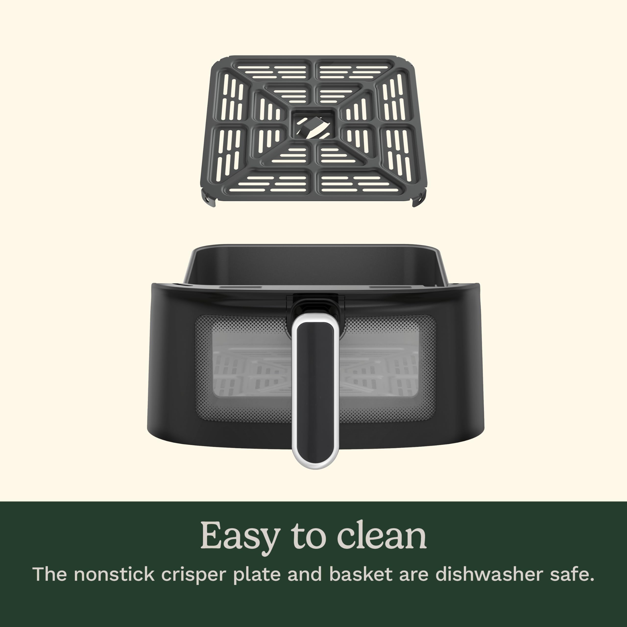 cuisinart-air-200nas-6-quart-basket-air-fryer-stainless-steel-black image 6