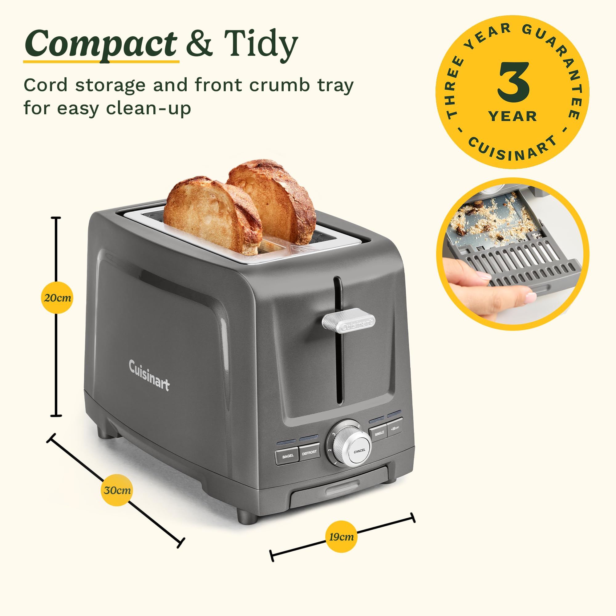 cuisinart-core-collection-2-slice-toaster-with-extra-long-slots image 8