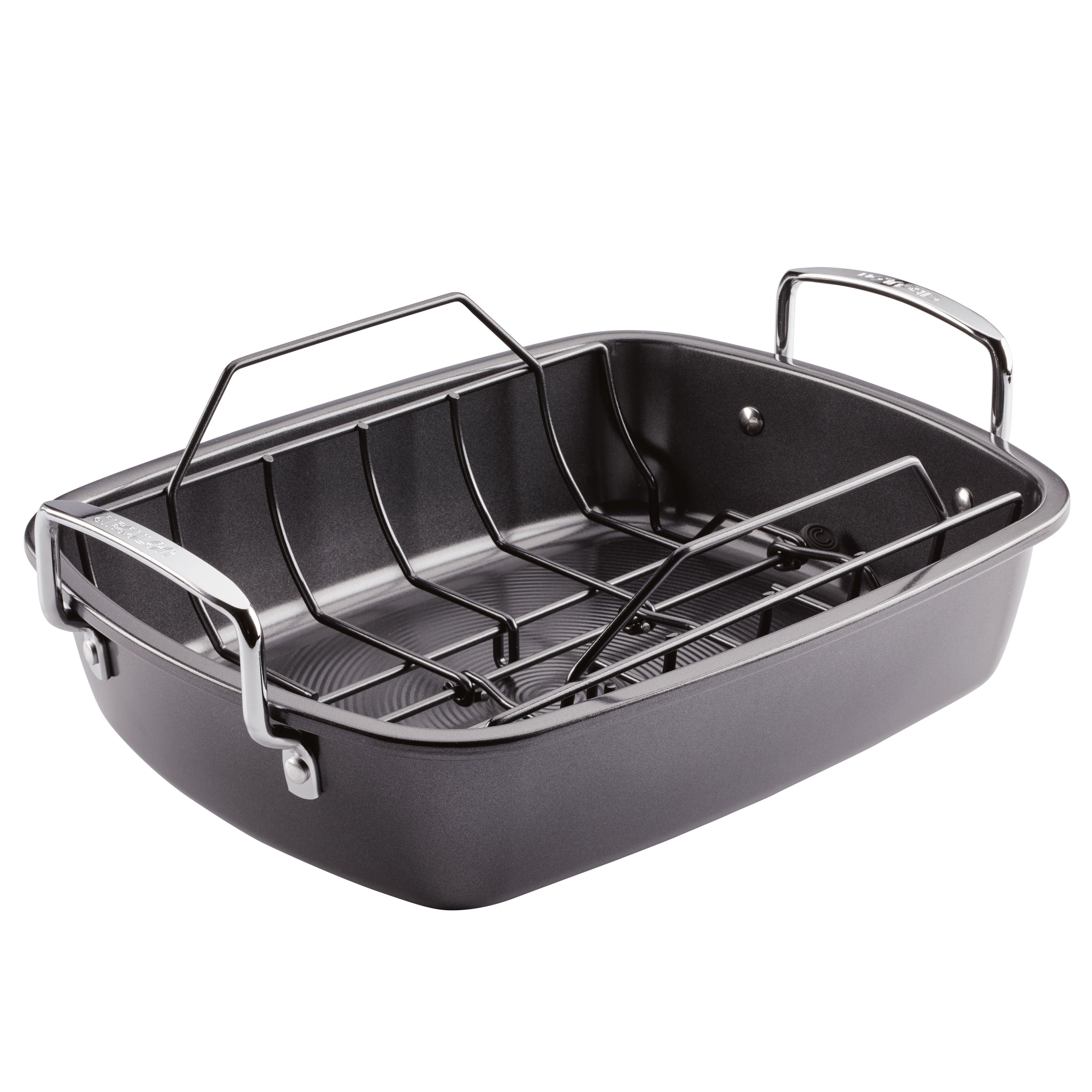 circulon-nonstick-roasting-pan-with-easy-serve-rack image 1