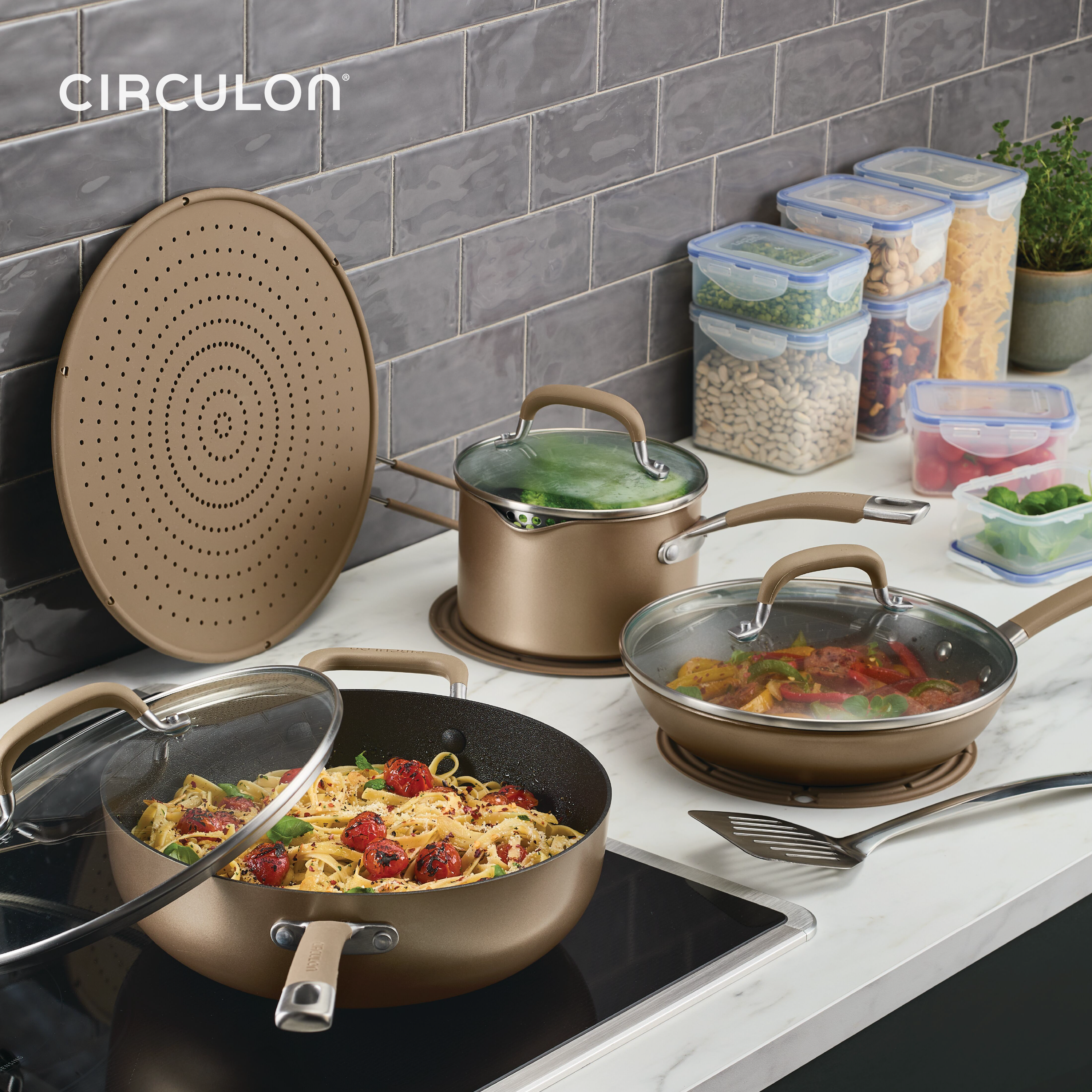 circulon-a1-scratchdefense-13-piece-nonstick-cookware-set image 2