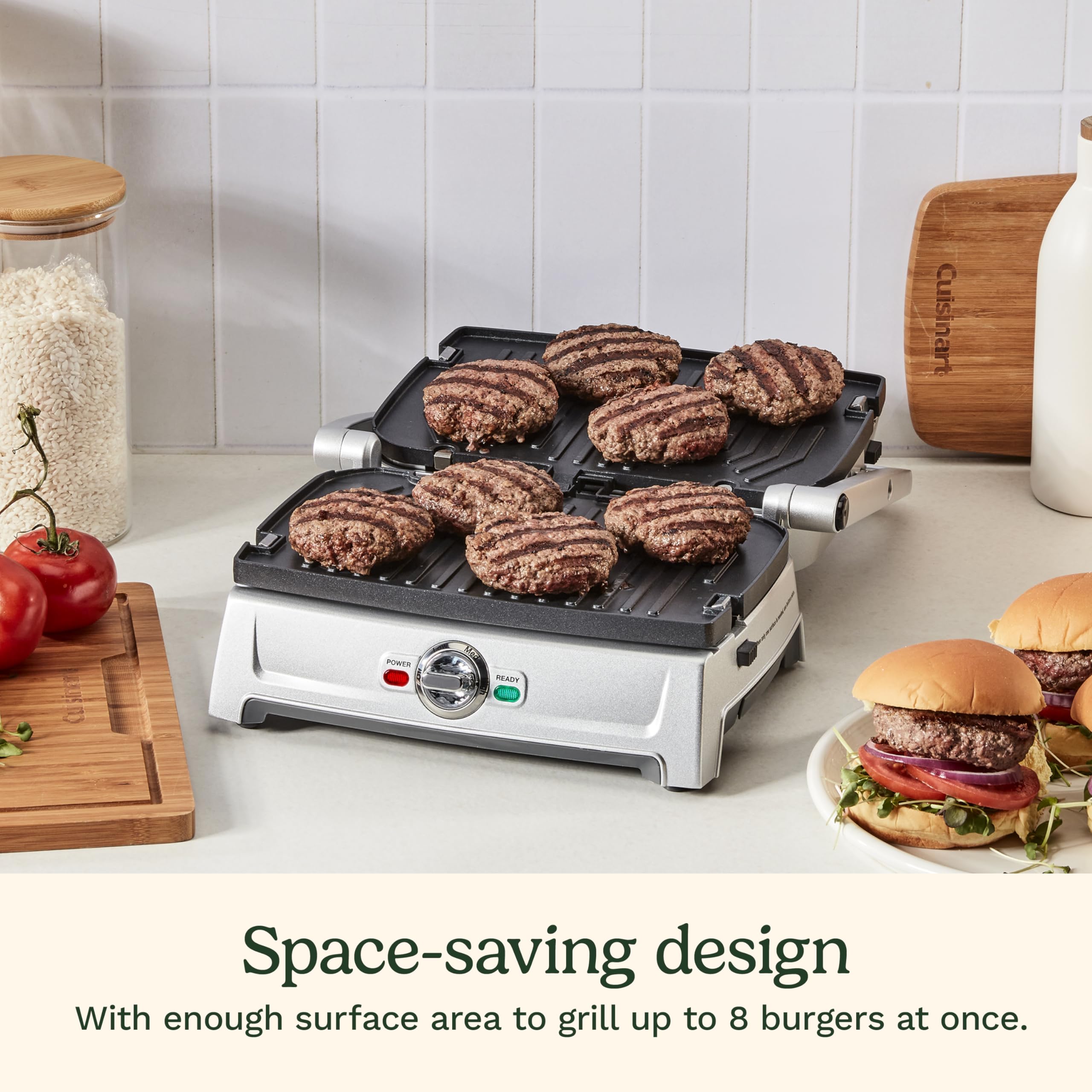 cuisinart-griddler-compact-5-in-1-indoor-grill-griddle-and-panini-press image 2