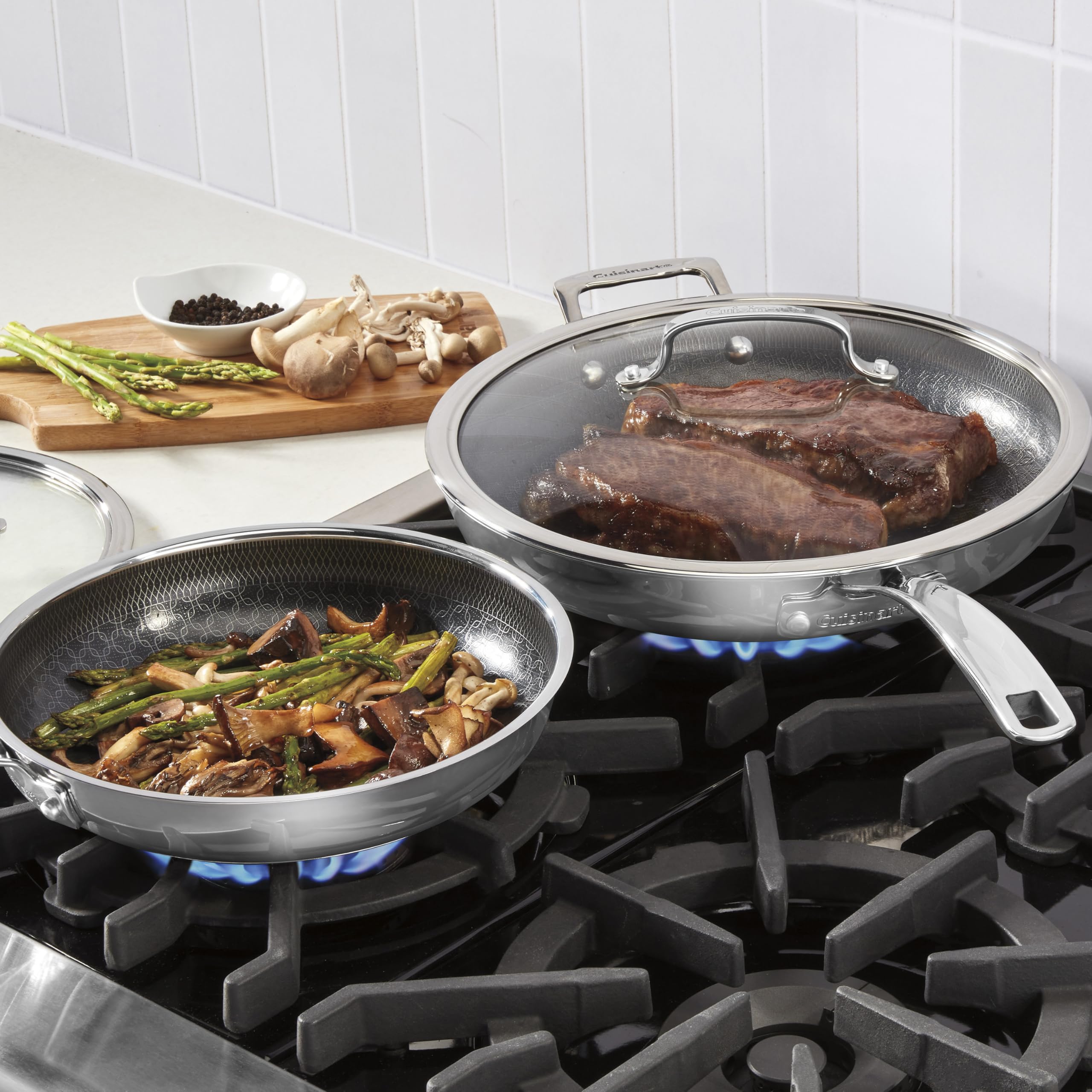 cuisinart-fusionplus-4-pc-skillet-set-10-inch-12-inch-with-lids-purelysear-hybri image 2