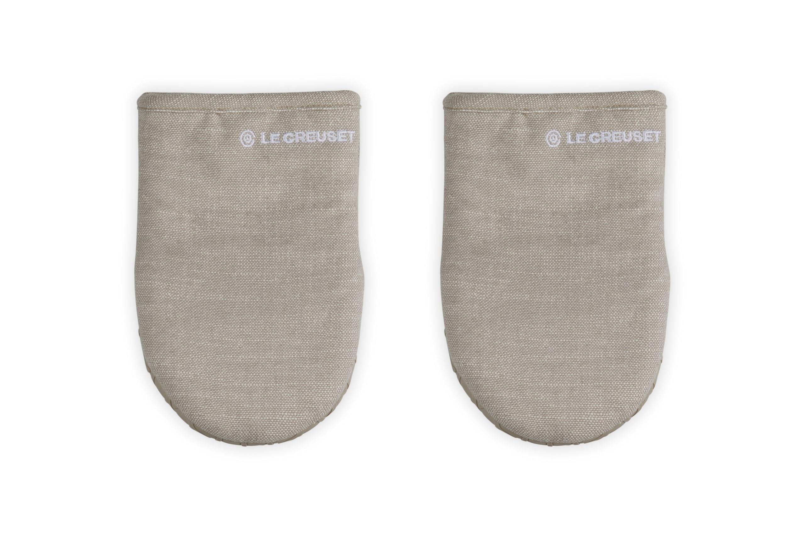 le-creuset-set-of-2-mini-oven-mitts-8-sable image 2