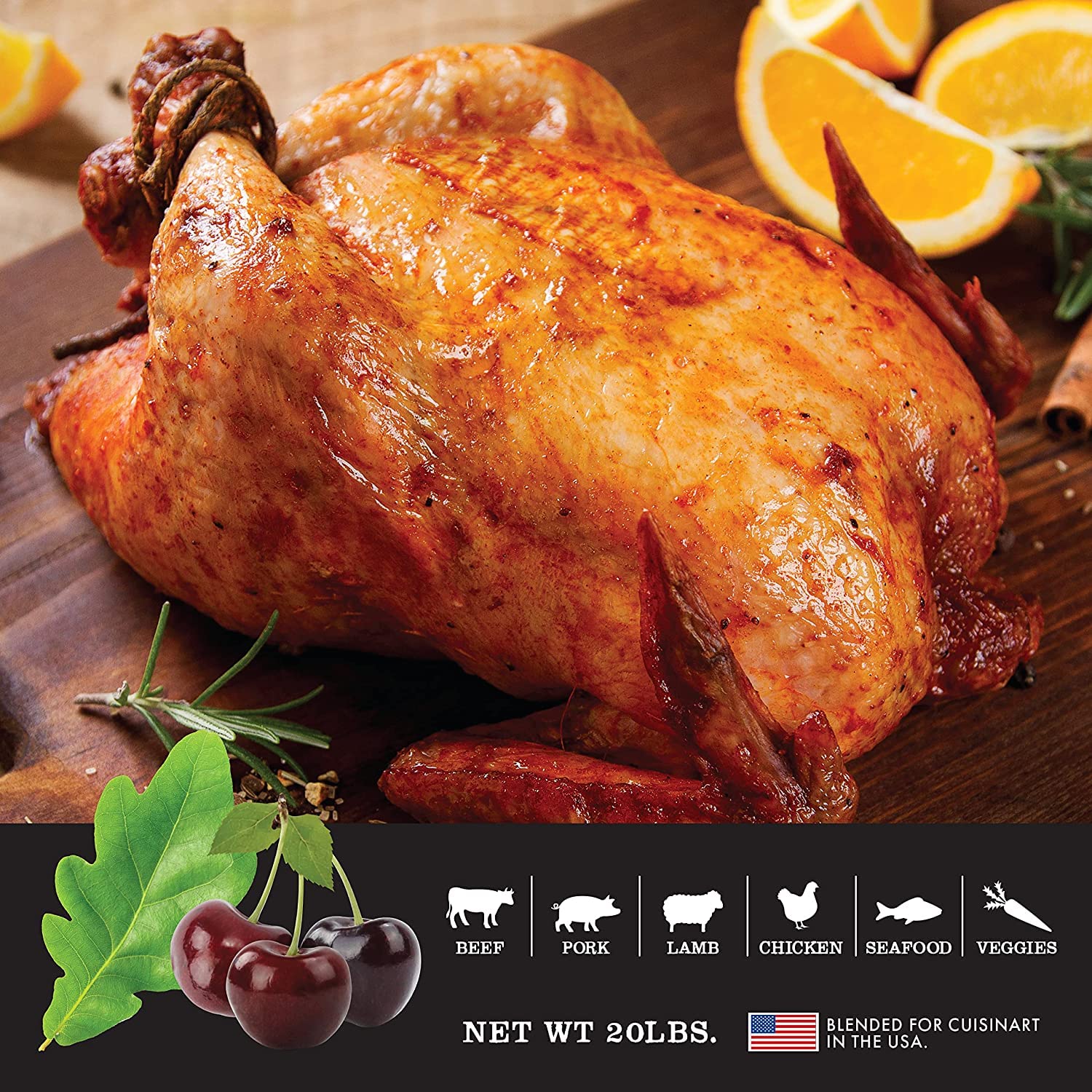cuisinart-cwpl-207-master-blend-bbq-smoking-pellets-20-lb-aged-brandy-oak-hickor image 5