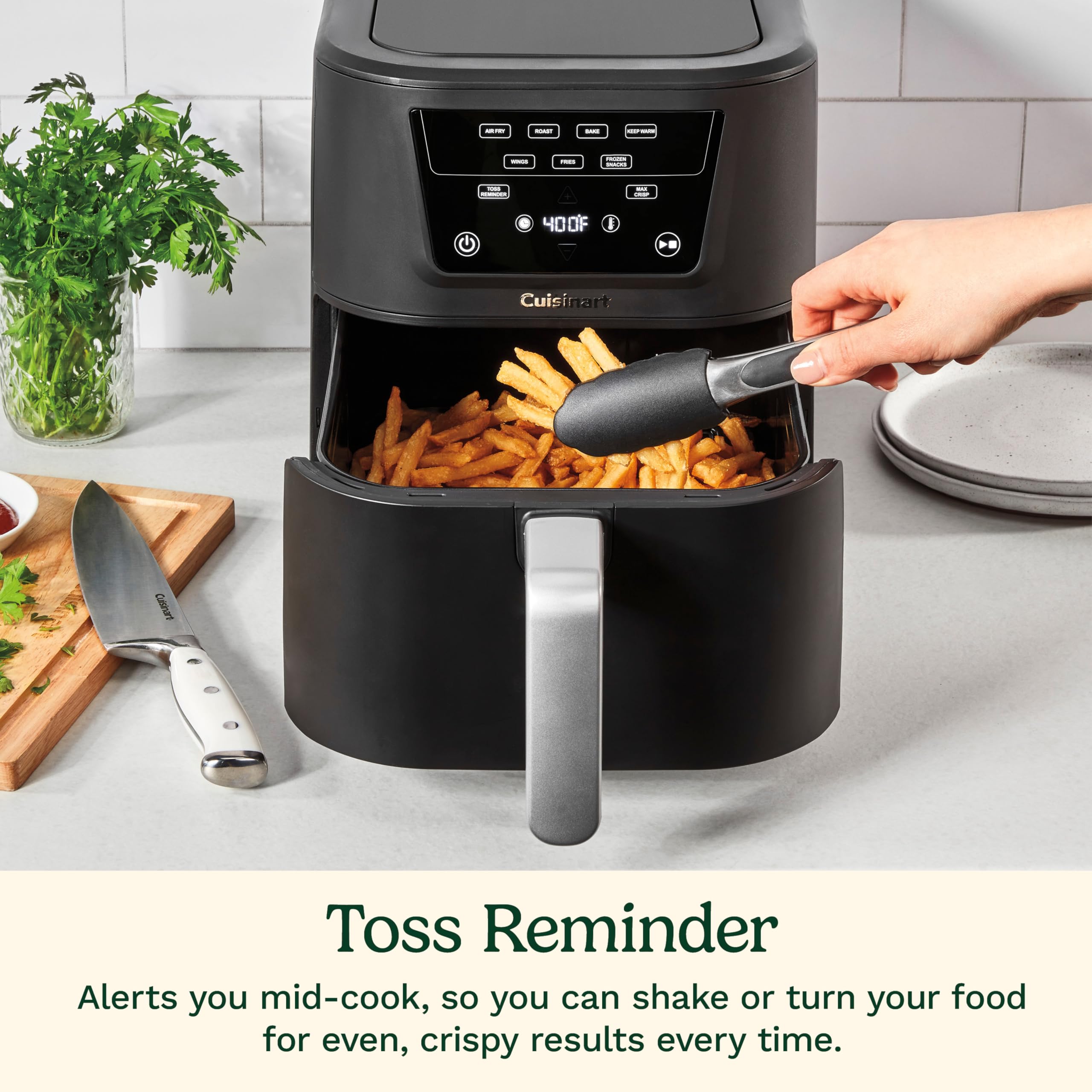 cuisinart-compactmax-8-qt-basket-air-fryer-air-210-air-fry-roast-bake-keep-warm image 5