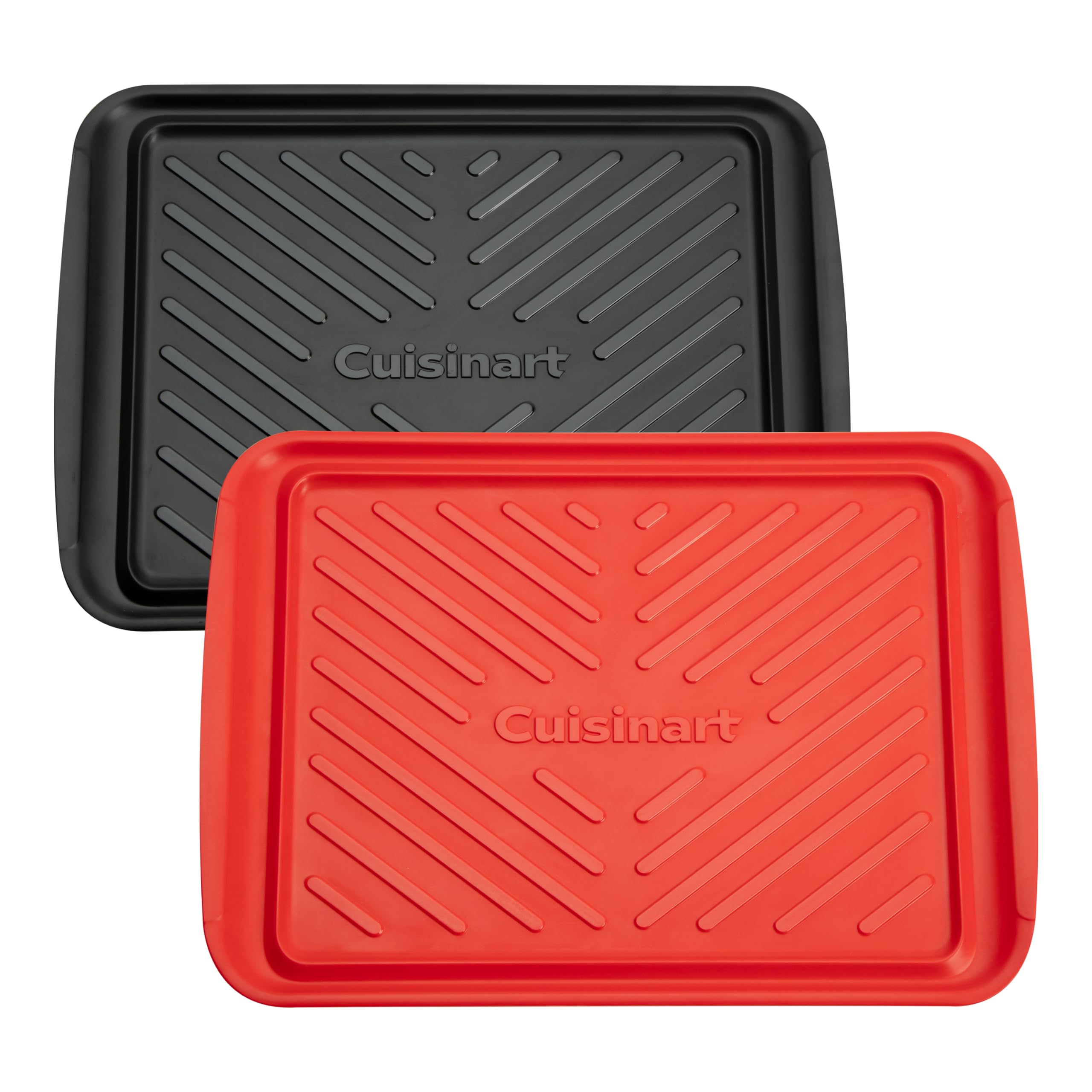 cuisinart-cpk-210-grilling-prep-and-serve-trays-large-black-and-red image 1