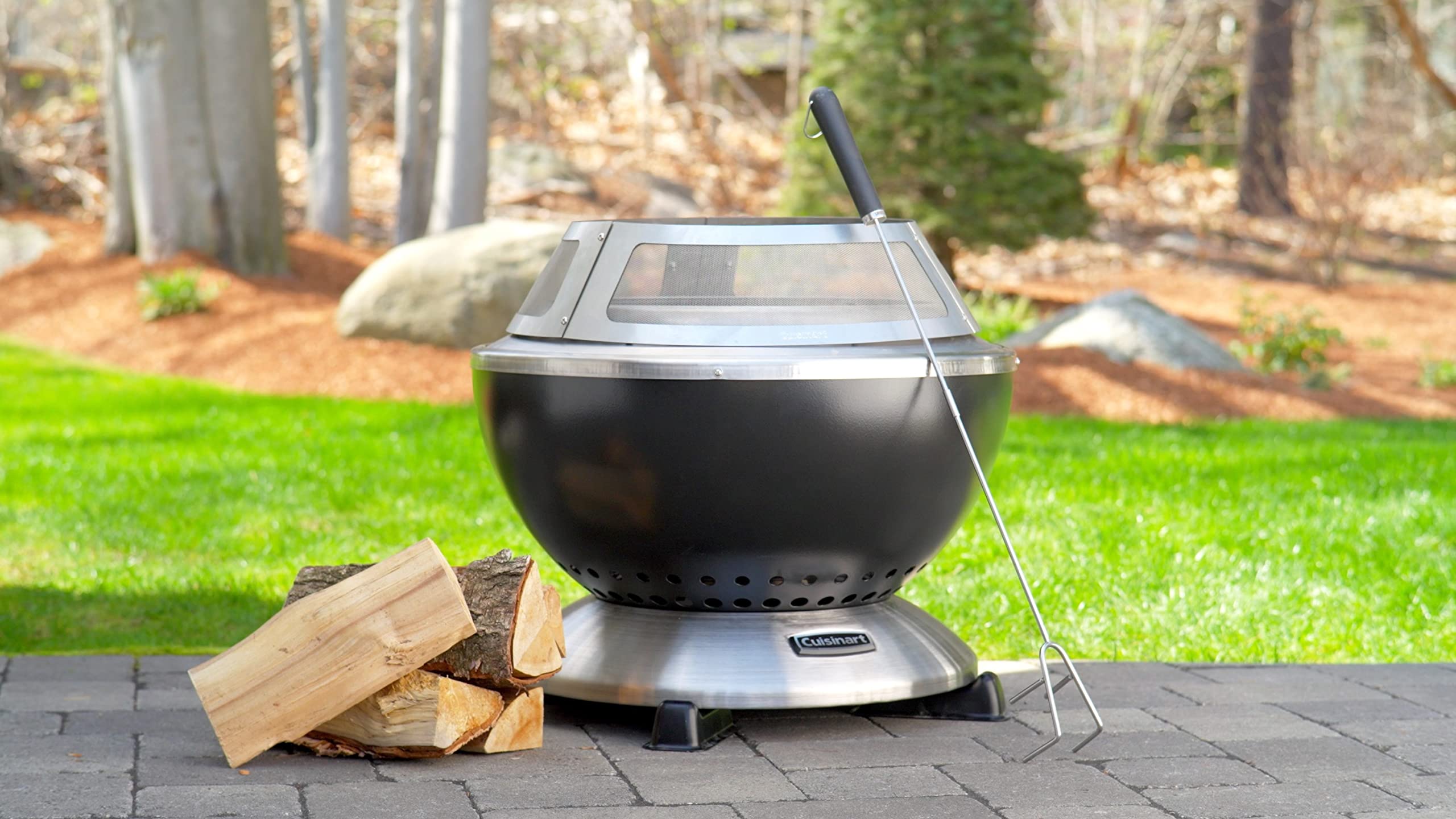cuisinart-cha-870-cleanburn-pit-riser-portable-fire-stand-for-decks-and-lawns image 3