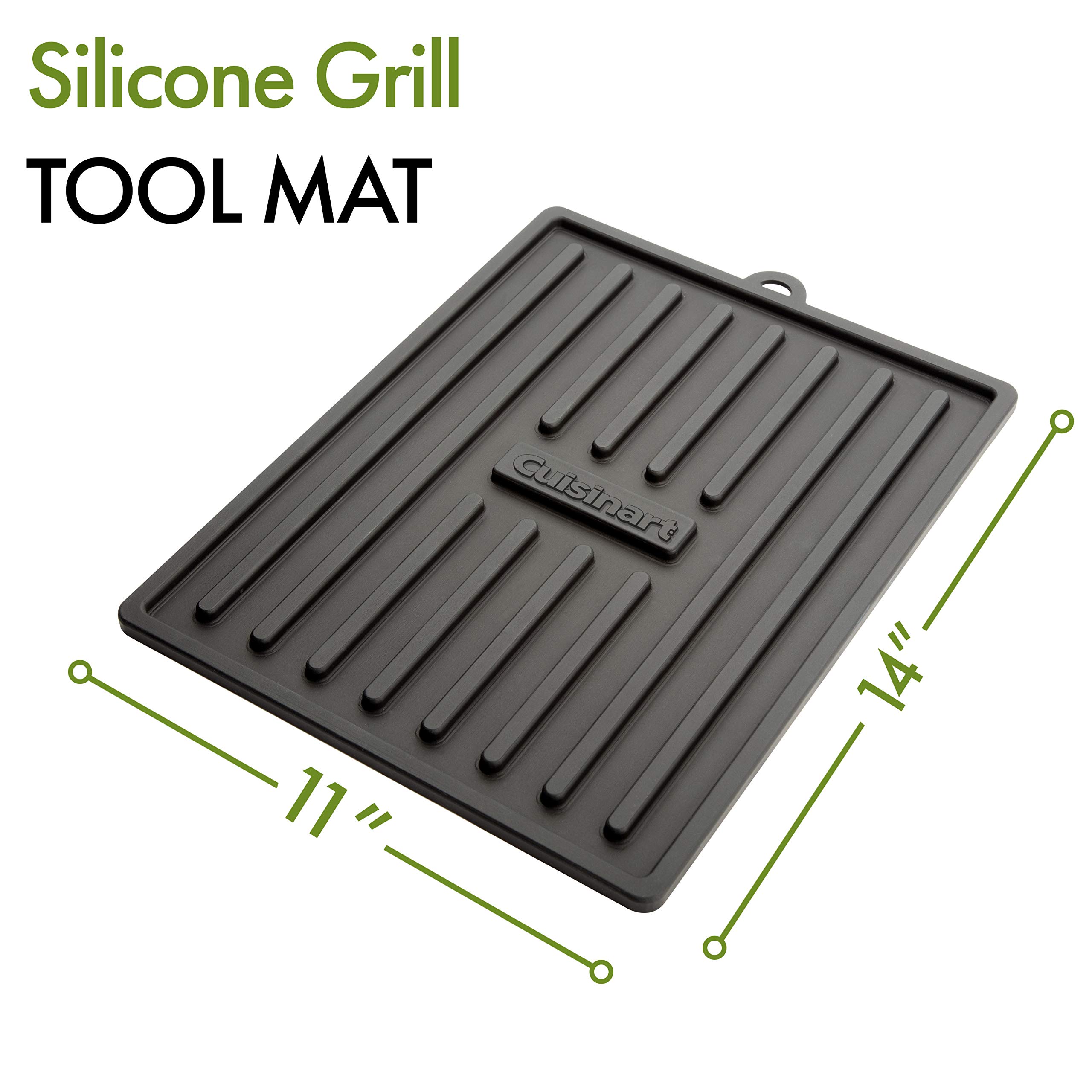cuisinart-ctm-820-silicone-grill-tool-mat-11-x-14-black image 3