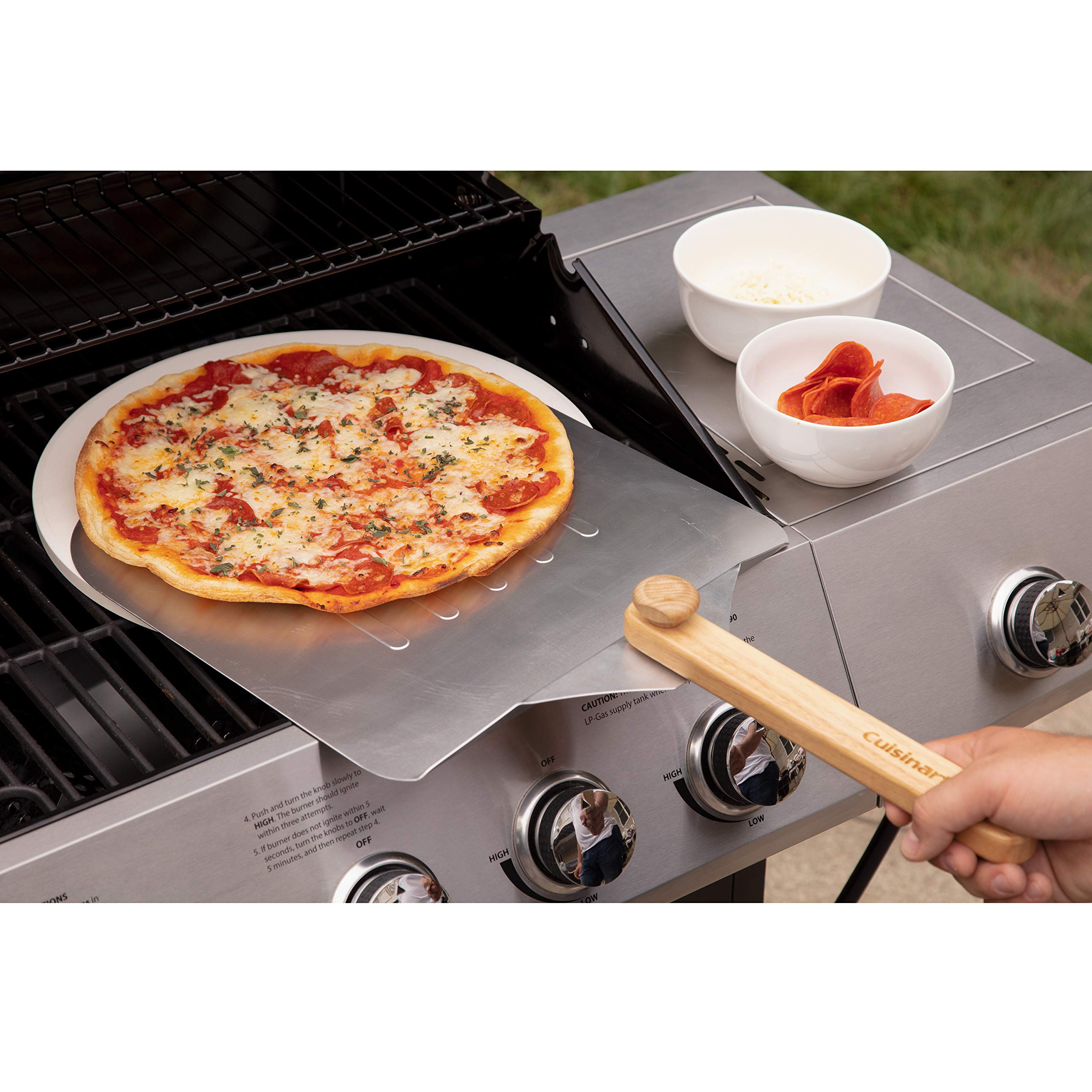 cuisinart-deluxe-pizza-grilling-pack-15-cordierite-stone-peel-cutter image 6