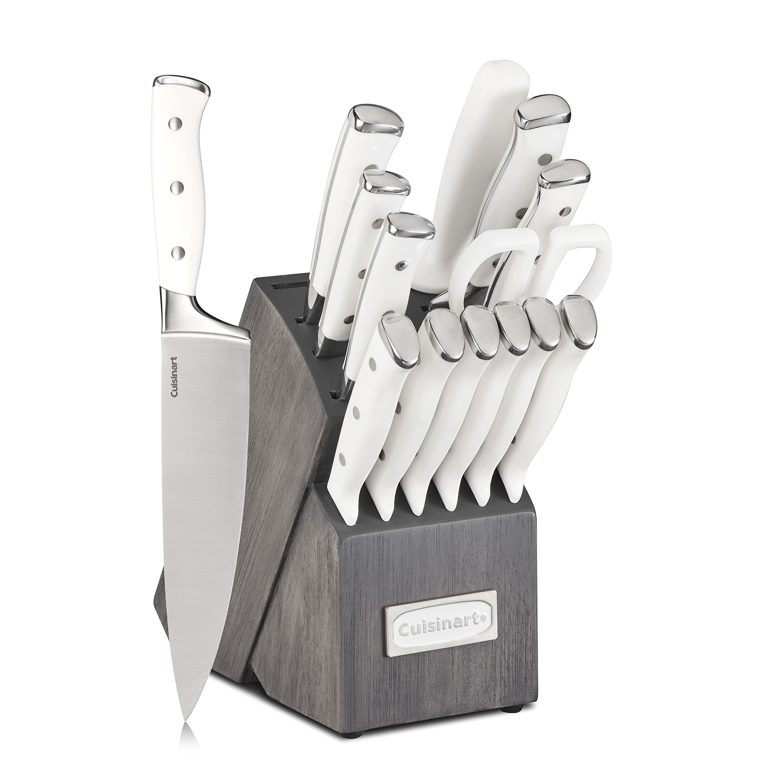 cuisinart-c77wtr-15p-15-piece-forged-triple-rivet-knife-set-with-block-white image 8