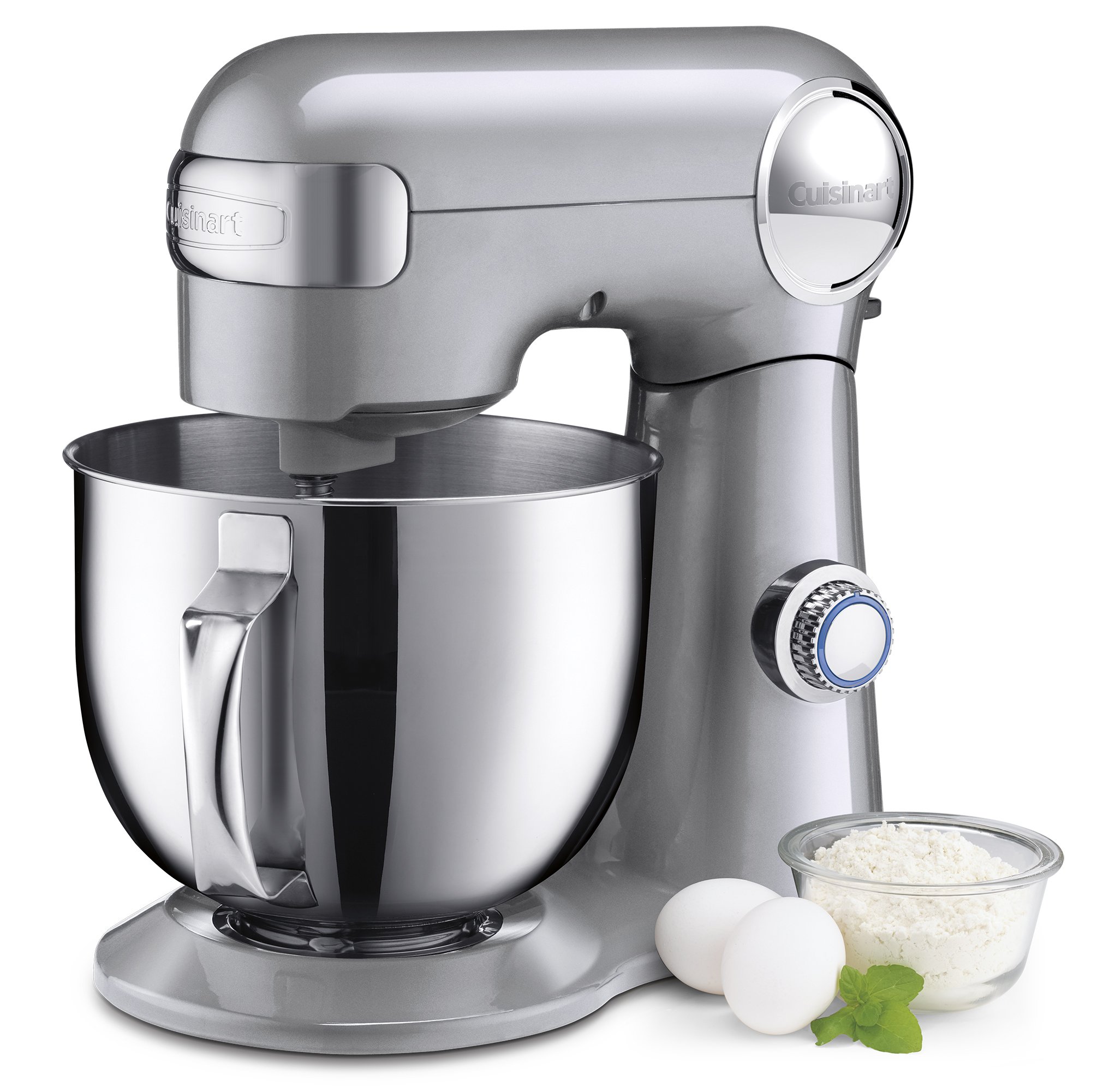 cuisinart-sm-50bcnas-5-5-quart-12-speed-stand-mixer-with-500w-motor-silver-linin image 1