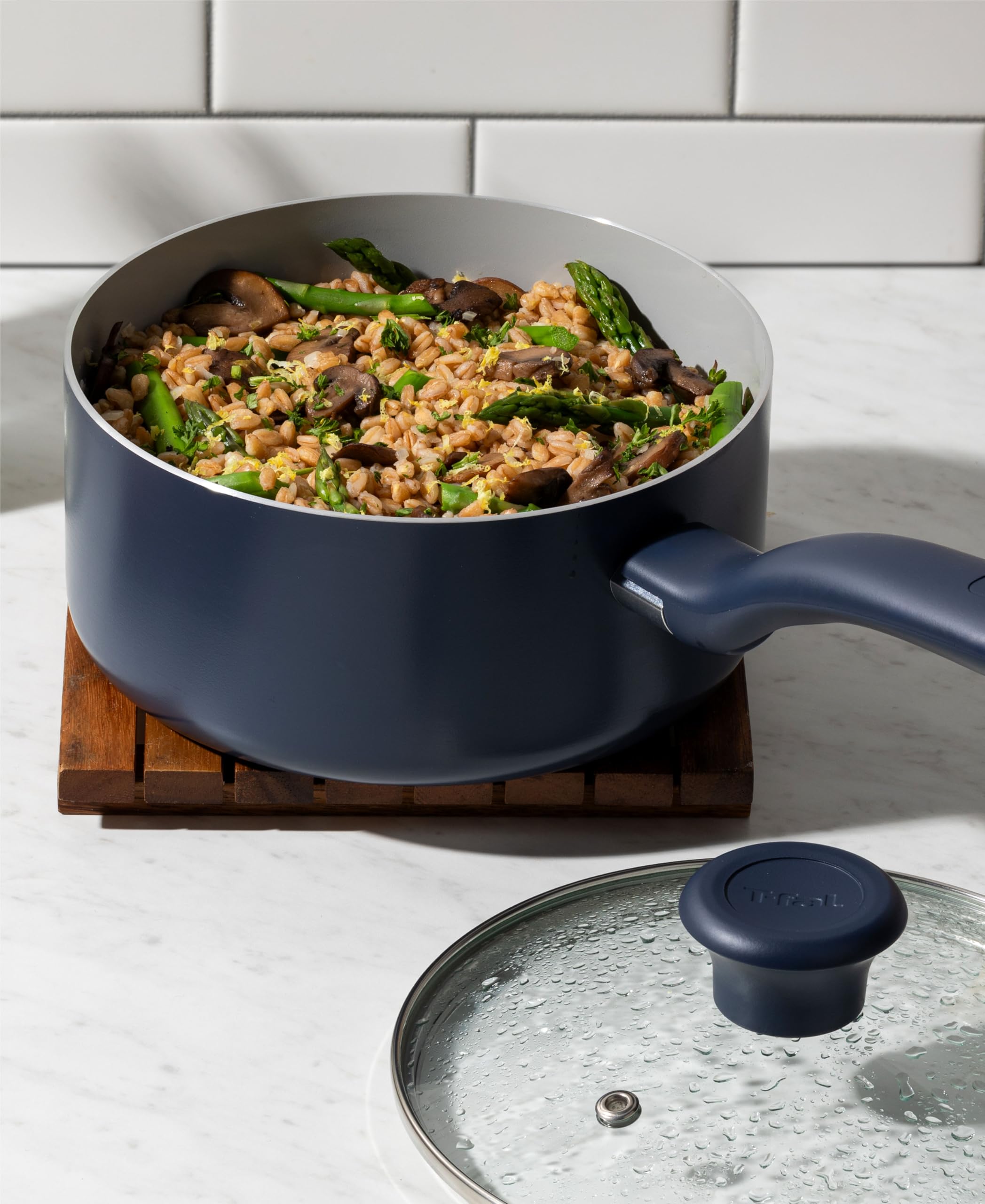 t-fal-culinaire-ceramic-12-piece-nonstick-cookware-set-dark-blue image 3